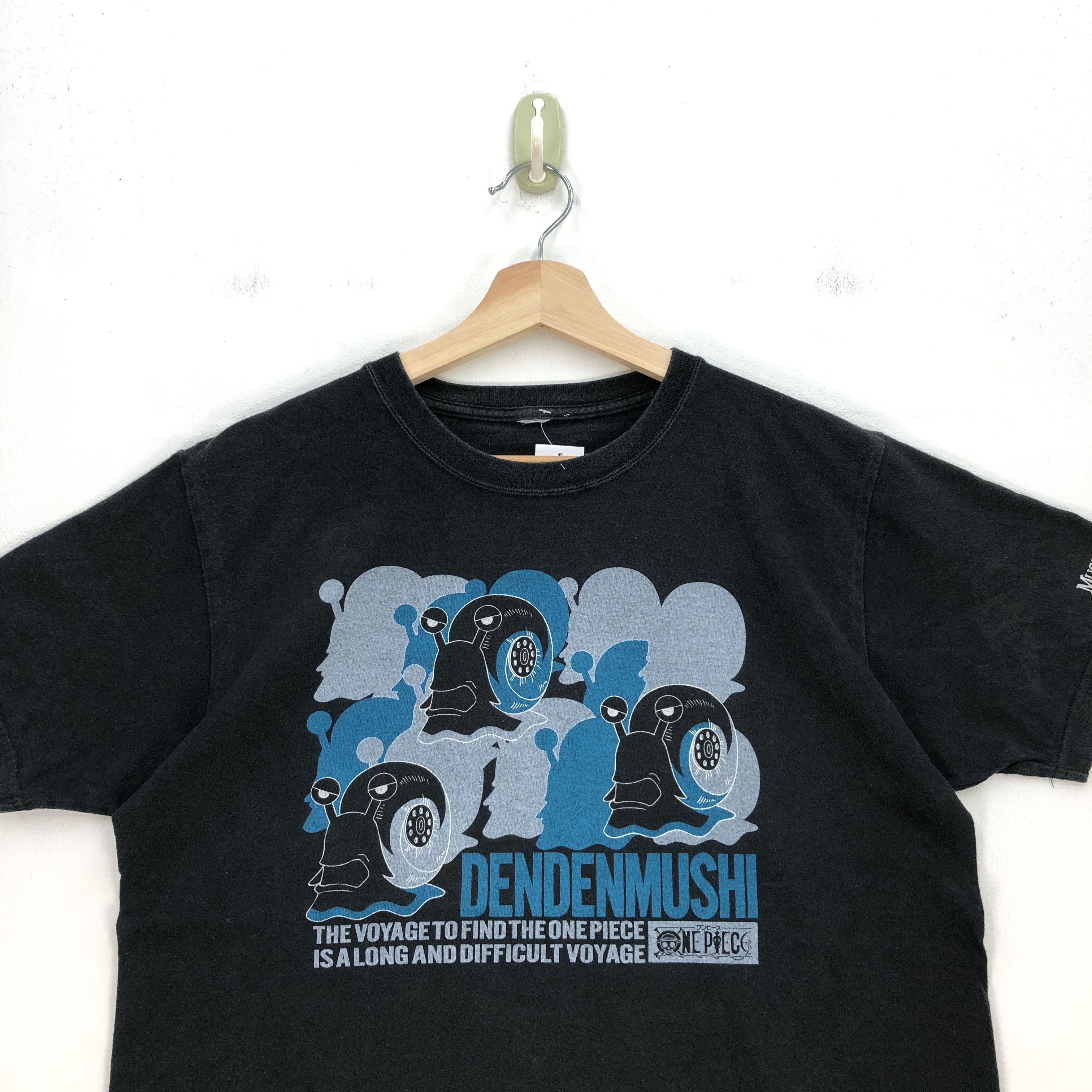 Anime Vintage One Piece T Shirt Japanese Cartoon Anime Tees Size US M / EU 48-50 / 2 - 2 Thumbnail