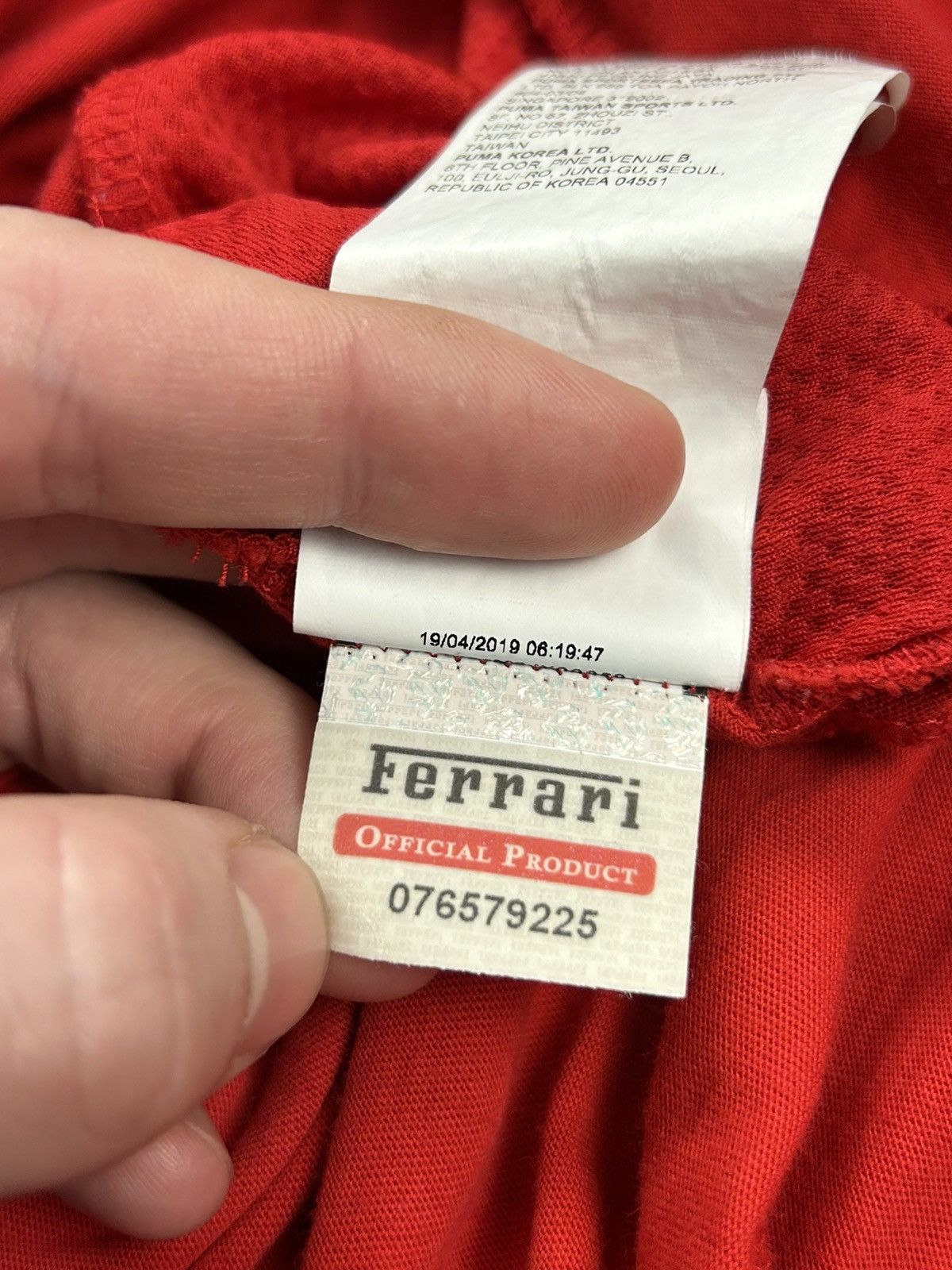 Ferrari × Puma F1 Scuderia Ferrari Puma Team Polo Shirt Size US XXL / EU 58 / 5 - 16 Thumbnail