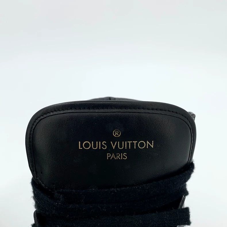 Louis Vuitton Louis Vuitton Black logo presbyopic lace-up casual sports Size US 7 / EU 40 - 6 Thumbnail