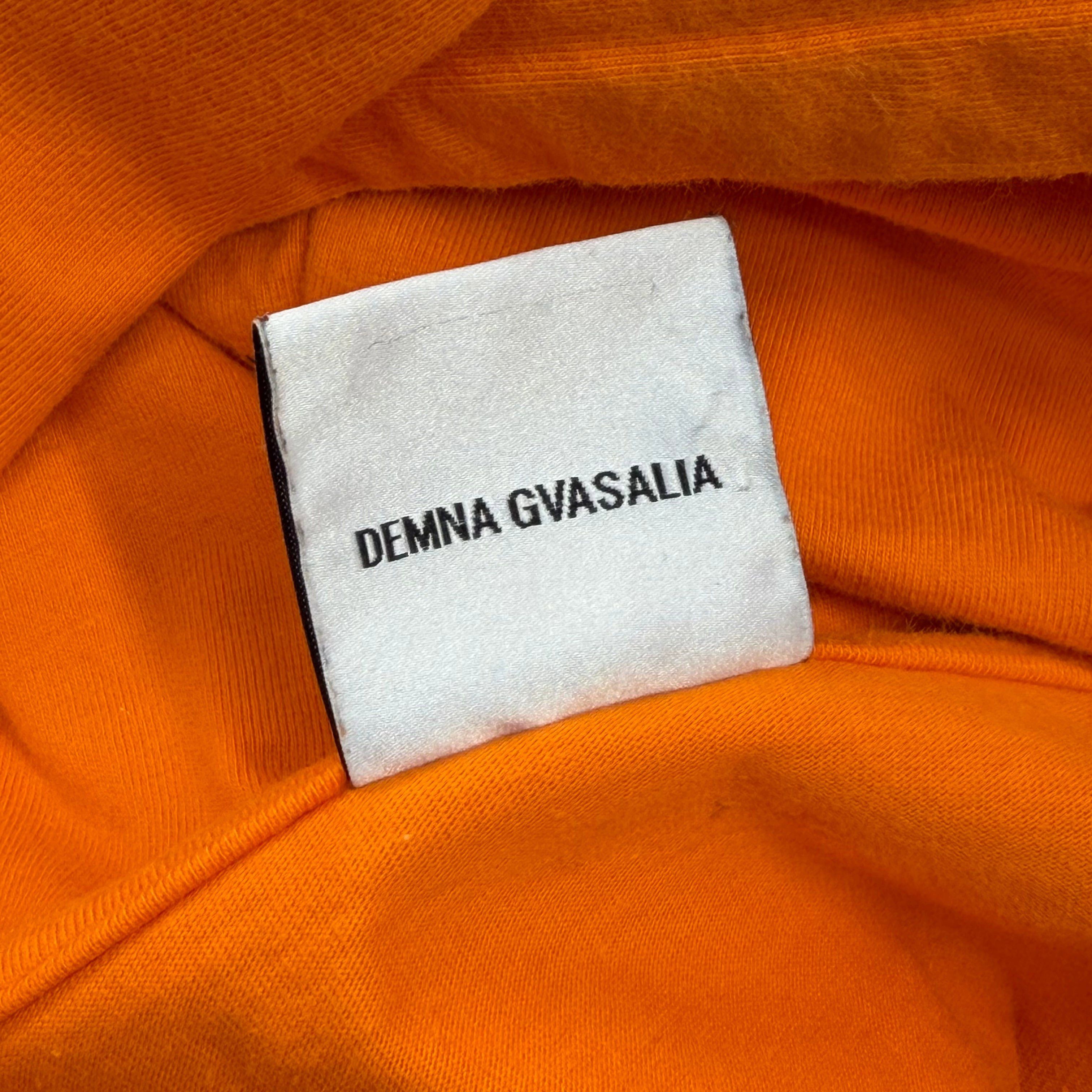 Vetements Vetements Orange P.E.T.S. Hoodie M (L) Size US L / EU 52-54 / 3 - 7 Thumbnail