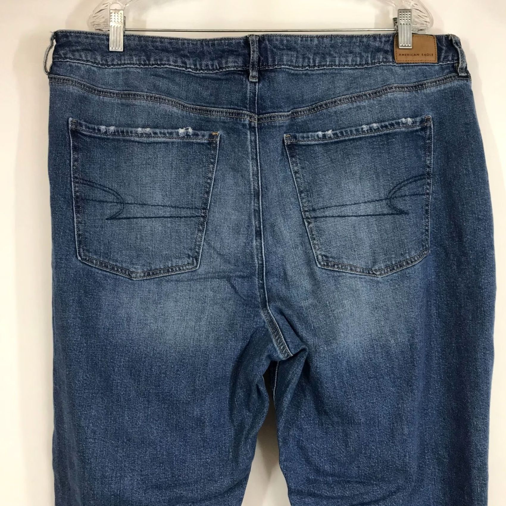 American Eagle Outfitters AMERICAN EAGLE Jeans Womens 20R Blue Cotton Blend Size 42" / US 20 - 5 Thumbnail