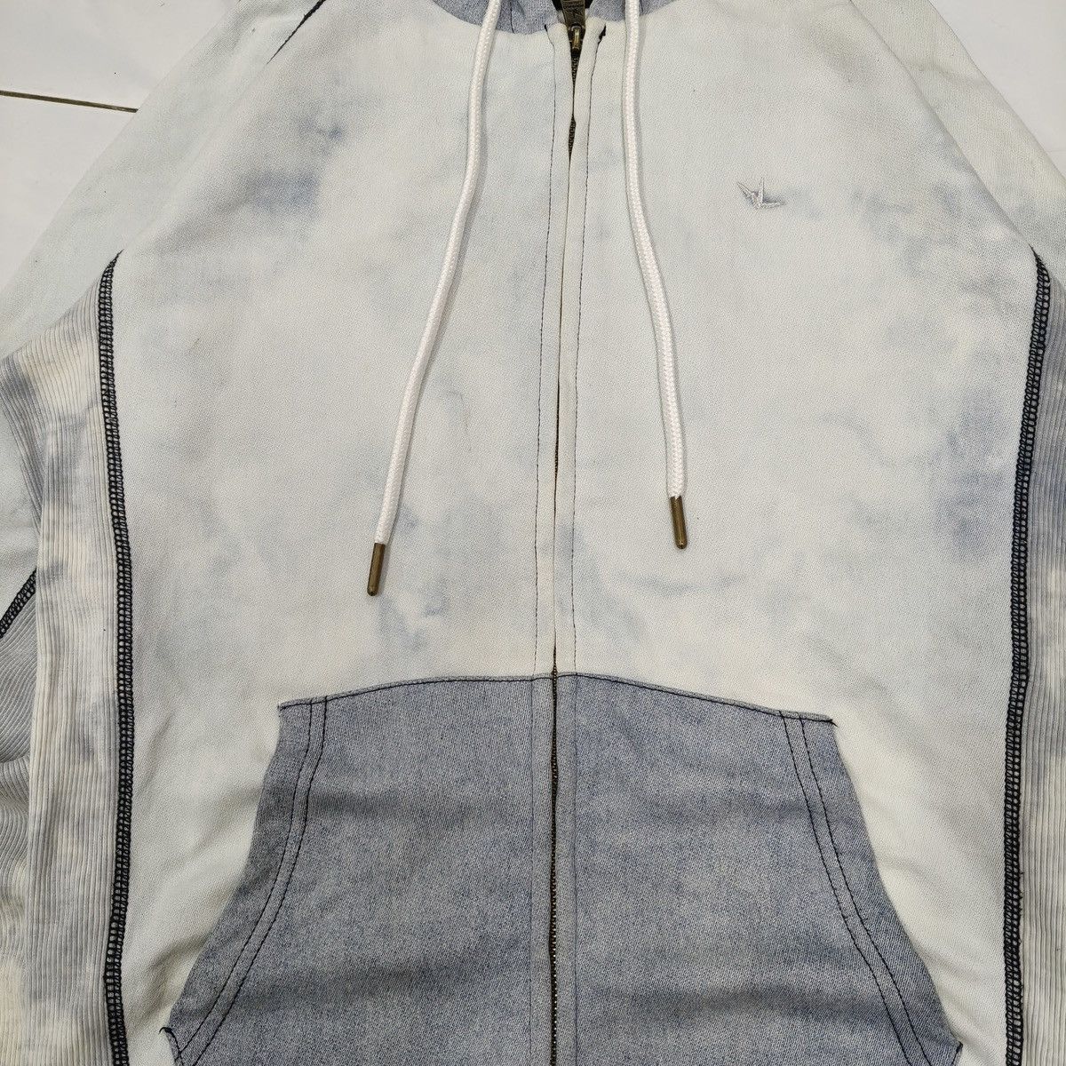 Japanese Brand Japanese 1piu1uguale3 Small Logo Full Zip Hoodie Size US M / EU 48-50 / 2 - 10 Thumbnail