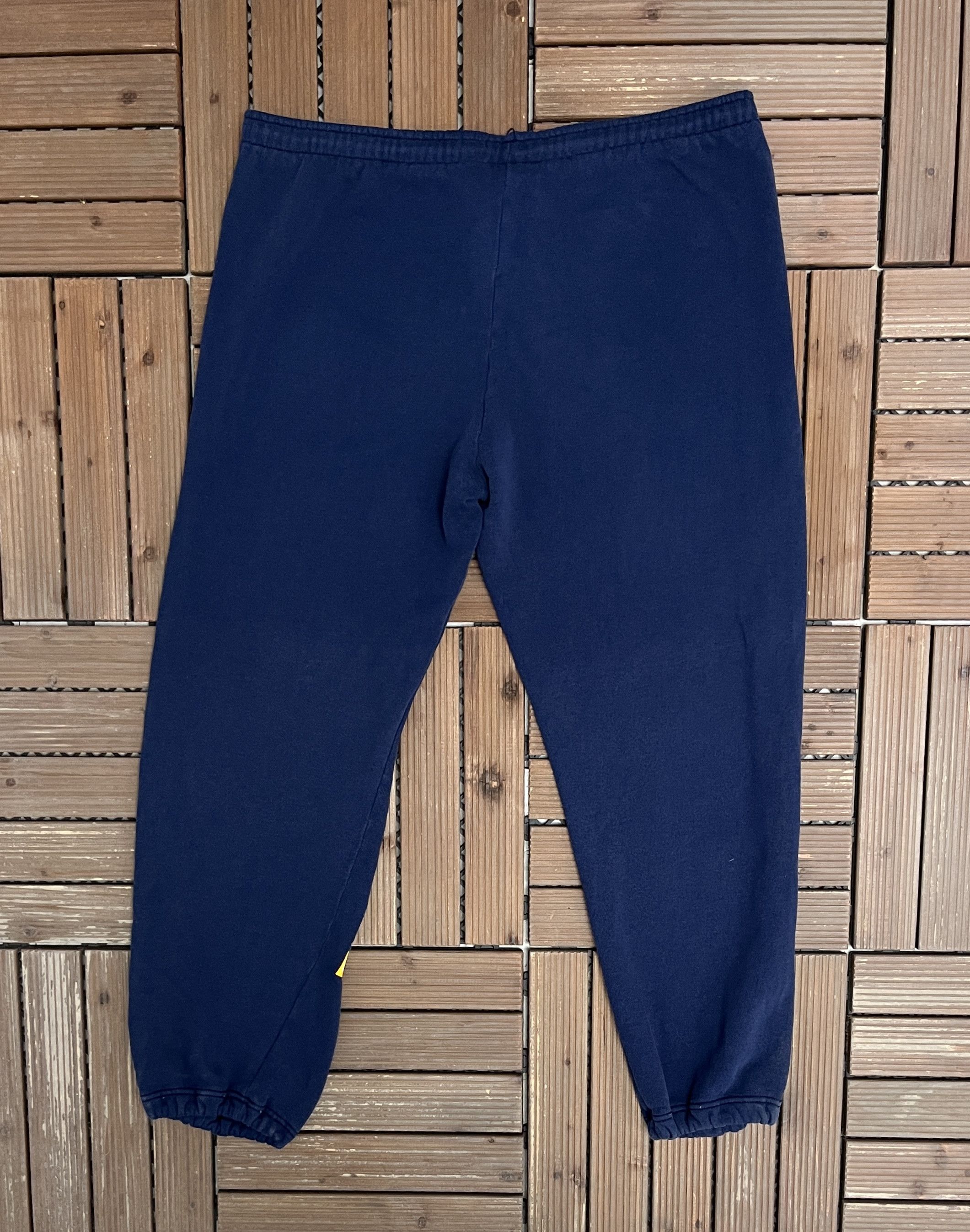 Champion × Vintage Michigan Wolverines Vintage Blue Sweat Pants Size US 36 / EU 52 - 5 Thumbnail