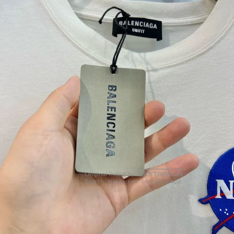 Balenciaga Balenciaga Letter Print Short Sleeve T-Shirt Size US XS / EU 42 / 0 - 4 Thumbnail
