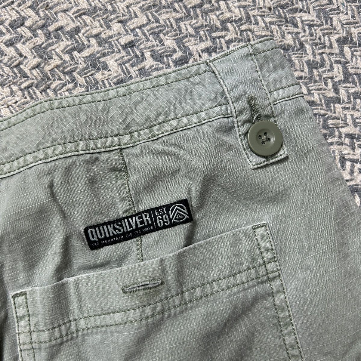 Quiksilver × Vintage vintage quiksilver shorts 6 Pocket good Details Size US 32 / EU 48 - 8 Thumbnail