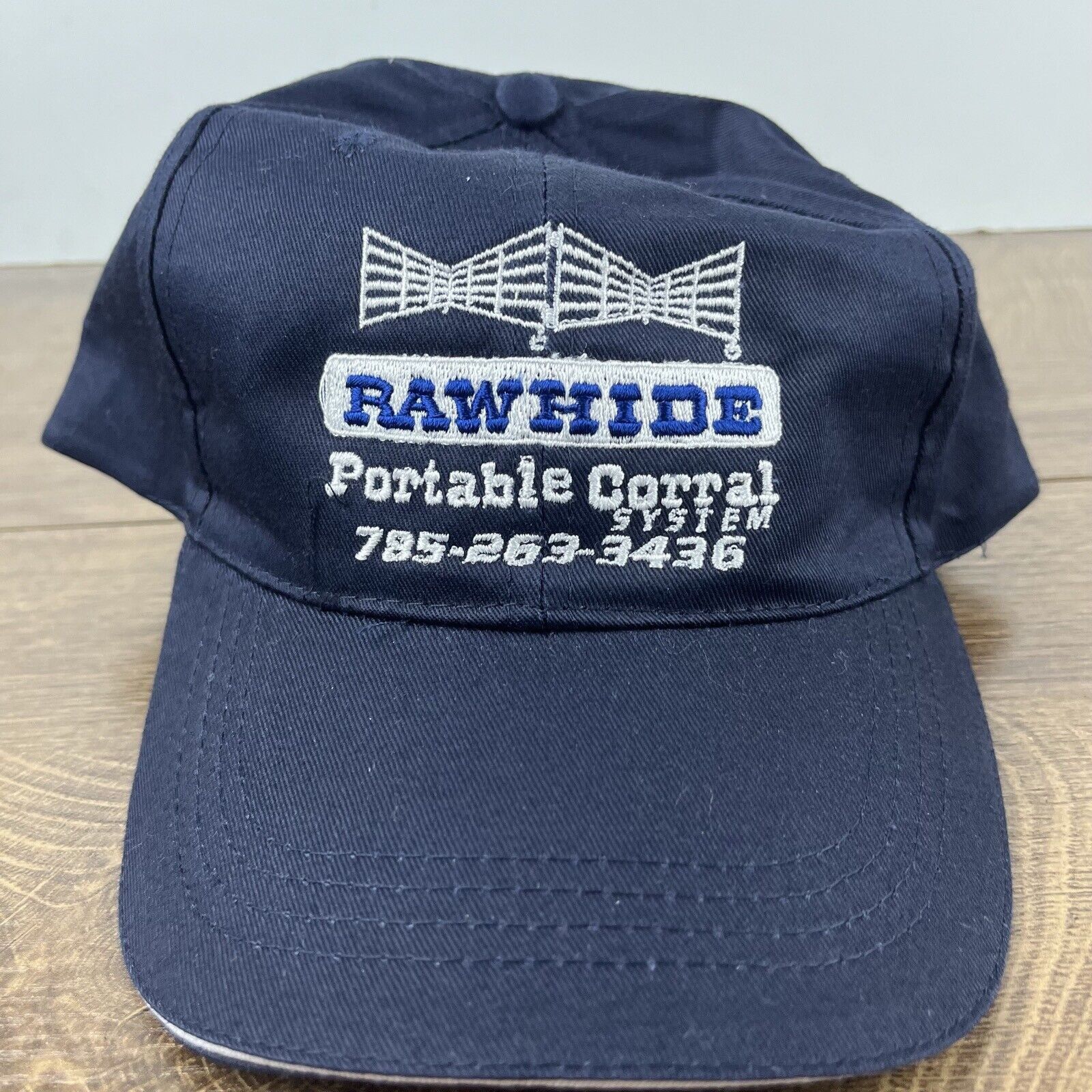 Other Rawhide Portable Corral Hat Blue Cap Hat Adjustable Hat Blue Size ONE SIZE - 5 Thumbnail