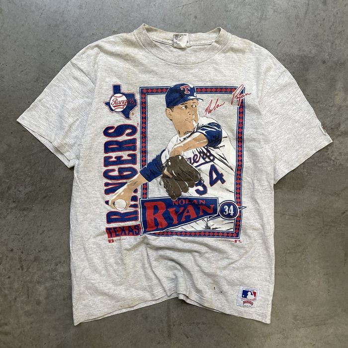 Vintage 90s Nutmeg Nolan Ryan T-shirt Large 