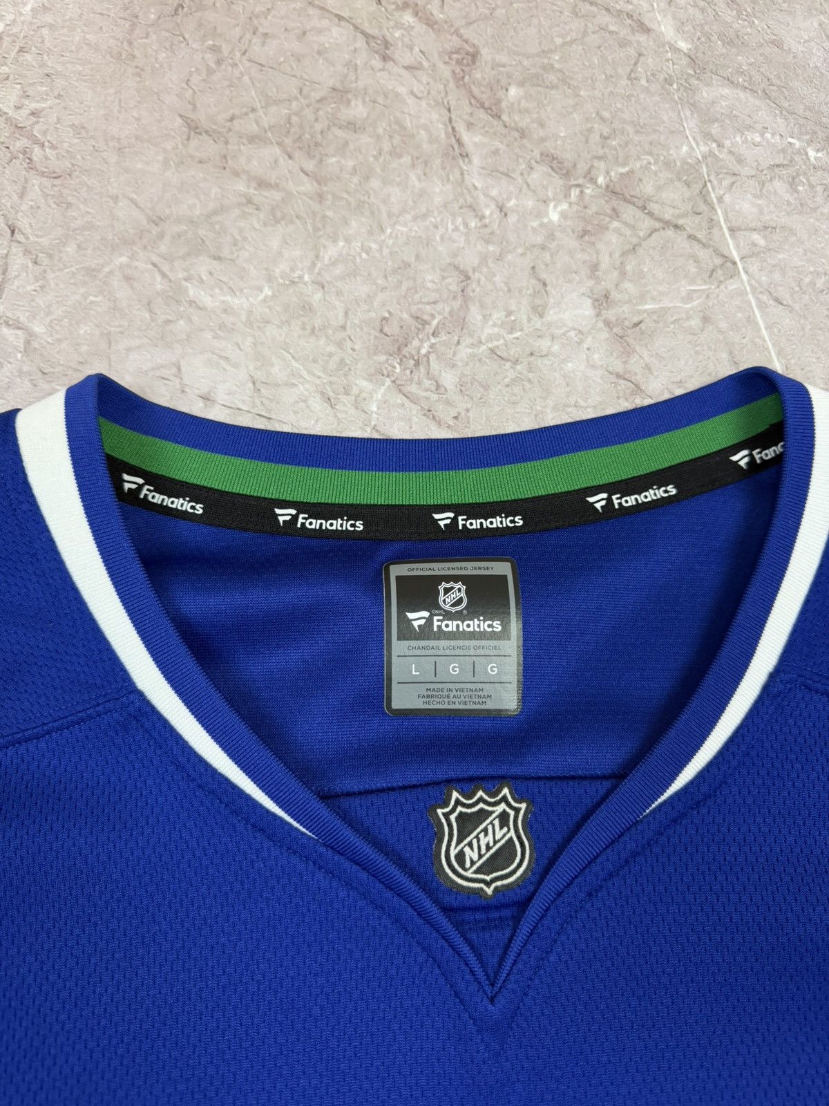 NHL Vancouver Canucks NHL Fanatics Breakaway Jersey - Blue/Green Size US L / EU 52-54 / 3 - 5 Thumbnail