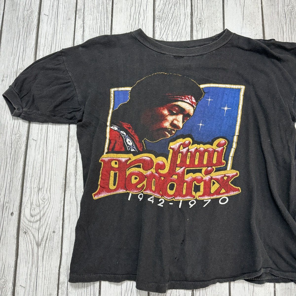 Band Tees Vintage Jimi Hendrix tee Size US XS / EU 42 / 0 - 3 Thumbnail