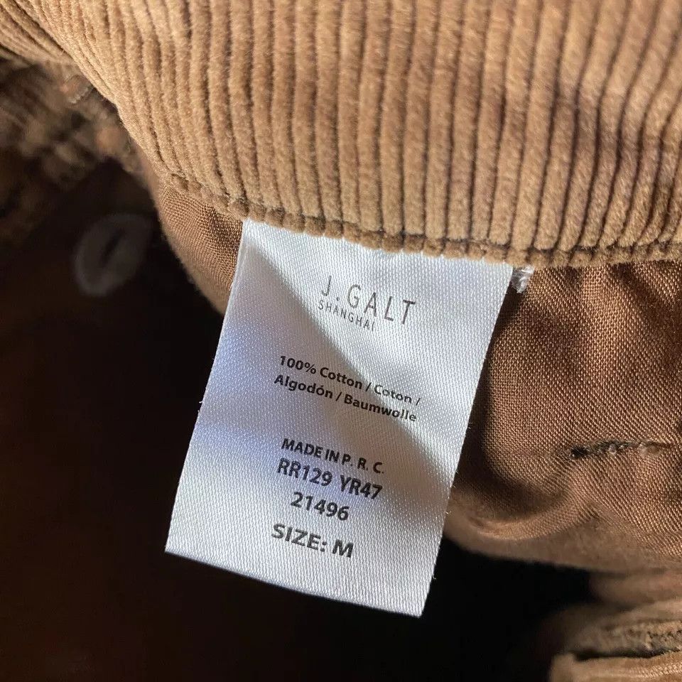 Other J Galt Shanghai Pants Women's Medium Corduroy Flared M Size 28" / US 6 / IT 42 - 7 Thumbnail