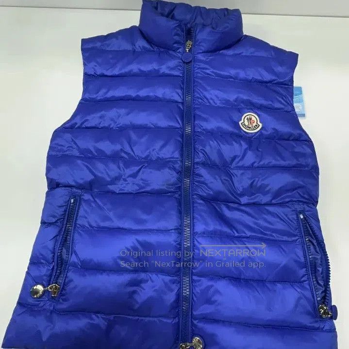 Moncler Moncler Solid Logo Stand Collar Down Vest. Size US M / EU 48-50 / 2 - 5 Thumbnail