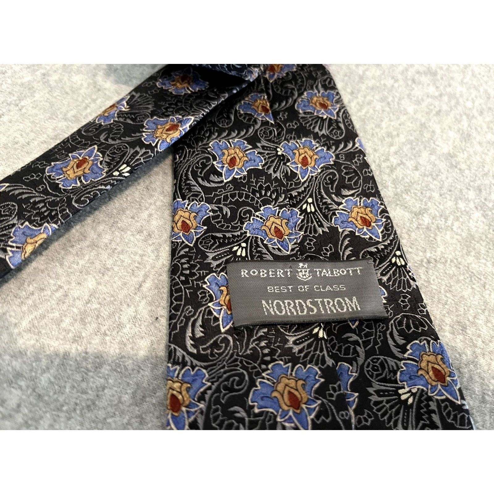 Robert Talbott Robert Talbott Tie Silk Floral Multicolor 57-60in Classic 58in Men Size ONE SIZE - 3 Thumbnail