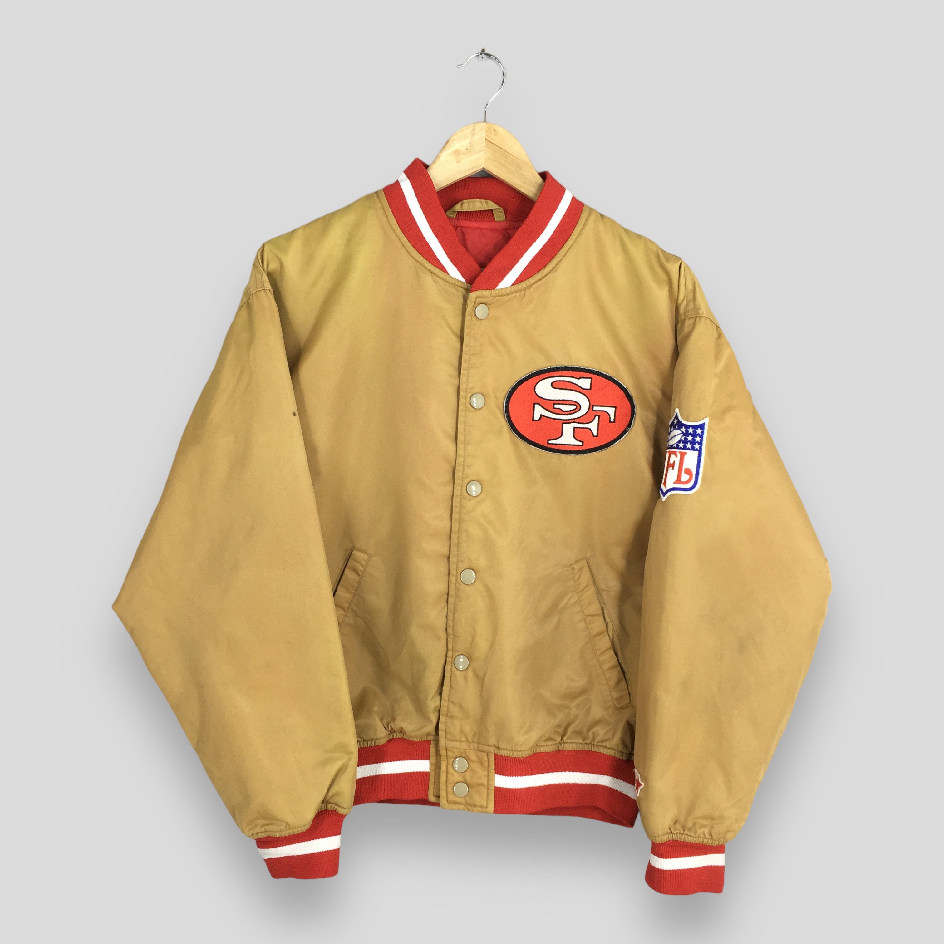 NFL Vintage San Francisco 49ers NFL Satin Jacket Medium Size US M / EU 48-50 / 2 - 3 Thumbnail