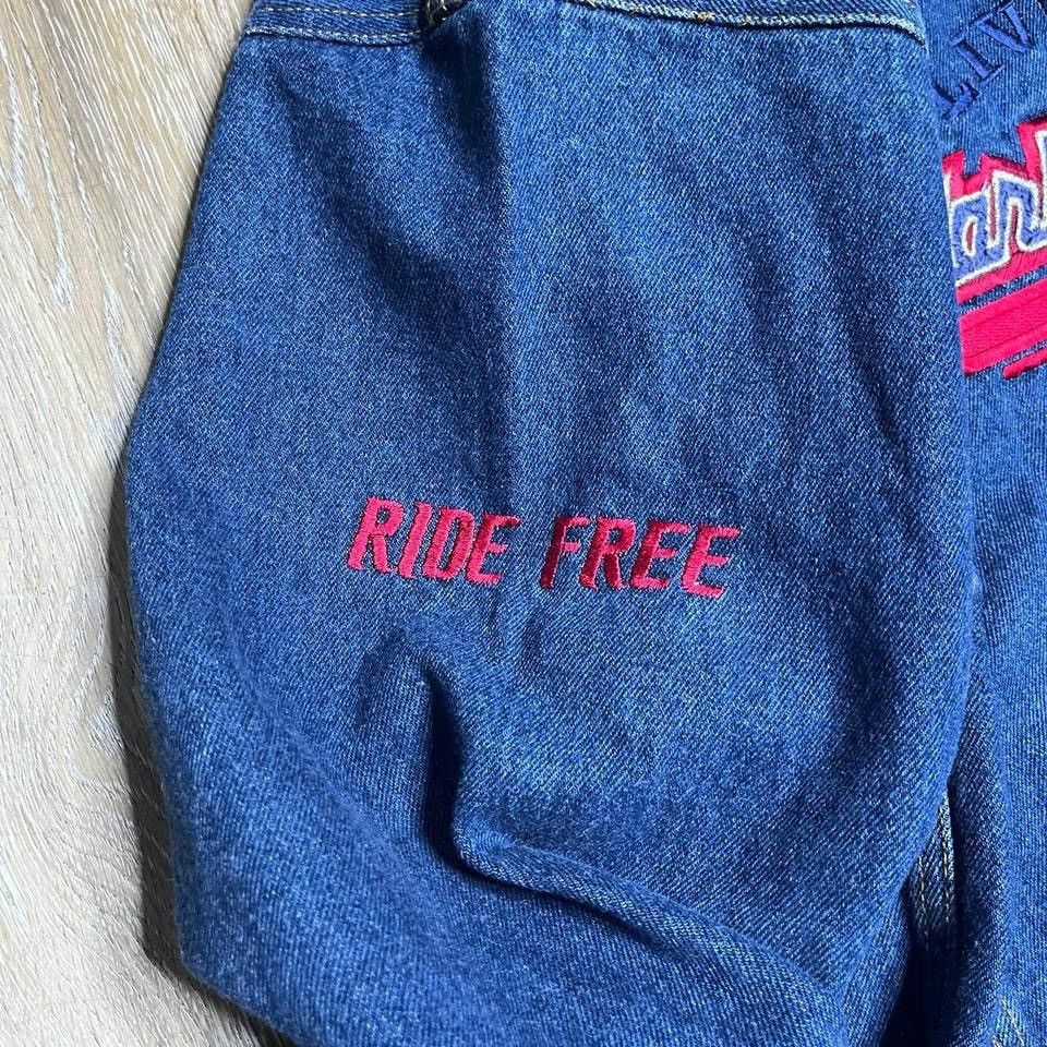 Harley Davidson × Vintage 90s harley davidson denim jacket Size US XL / EU 56 / 4 - 5 Thumbnail