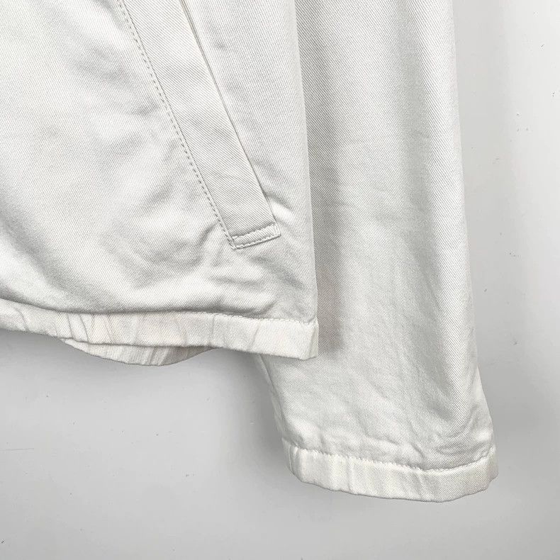 Gucci Gucci White logo striped cotton zipper jacket 2501-Nextarro Size US M / EU 48-50 / 2 - 5 Thumbnail