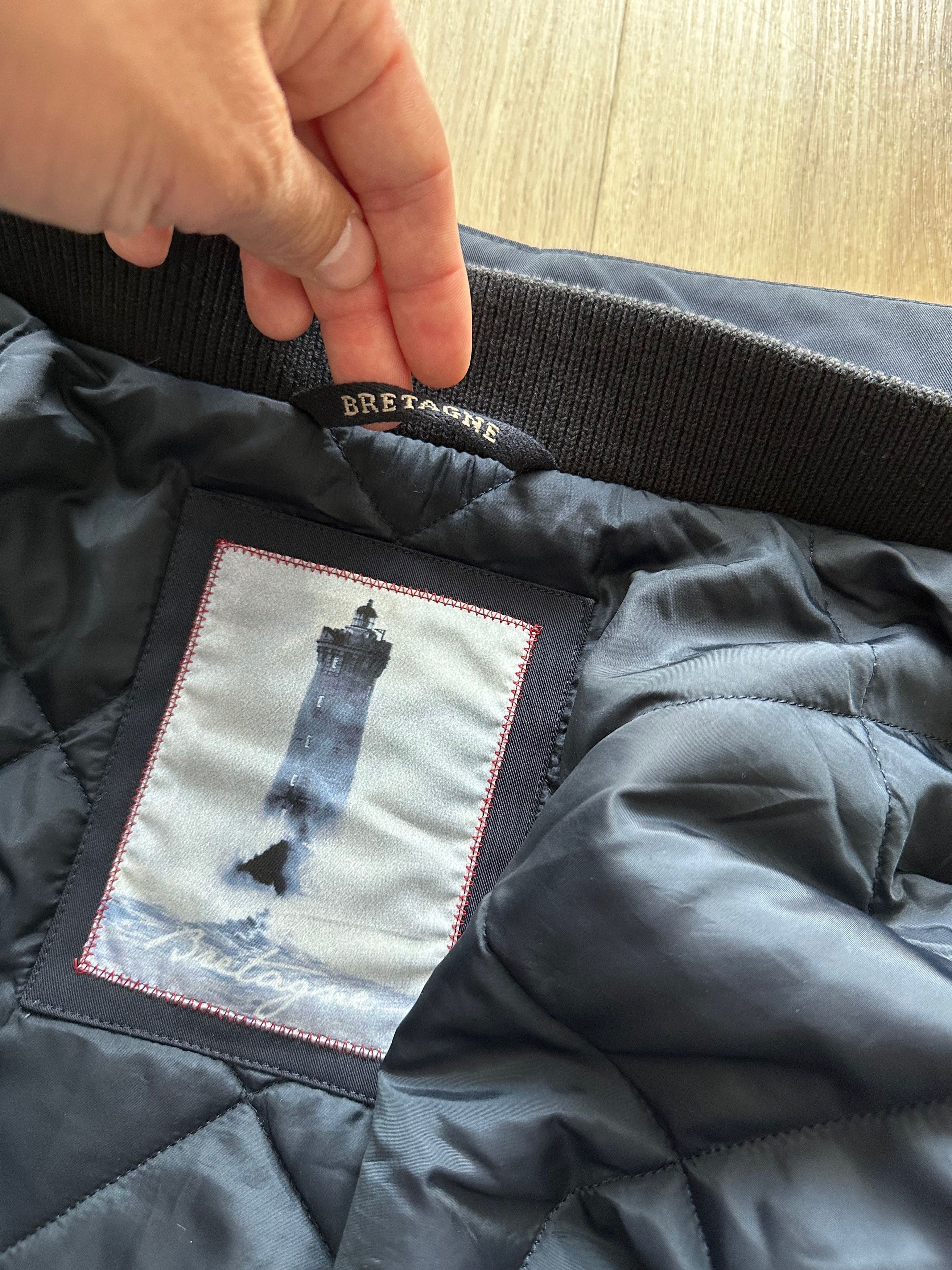 Paul & Shark Paul & Shark Bretagne E.M.W. protection Wool bomber jacket Size US M / EU 48-50 / 2 - 21 Thumbnail