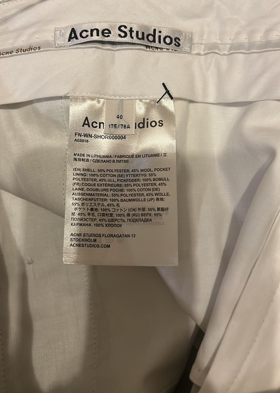 Acne Studios Acne Studios Light Green Pastel Green Bermuda Shorts size 40 Size 30" / US 8 / IT 44 - 4 Thumbnail