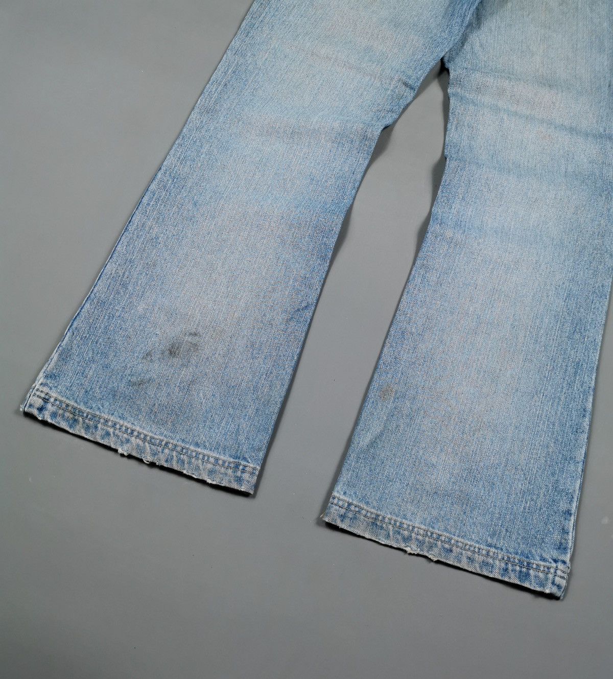 Japanese Brand Flared Evolution Japan Jeans Size US 31 - 8 Thumbnail