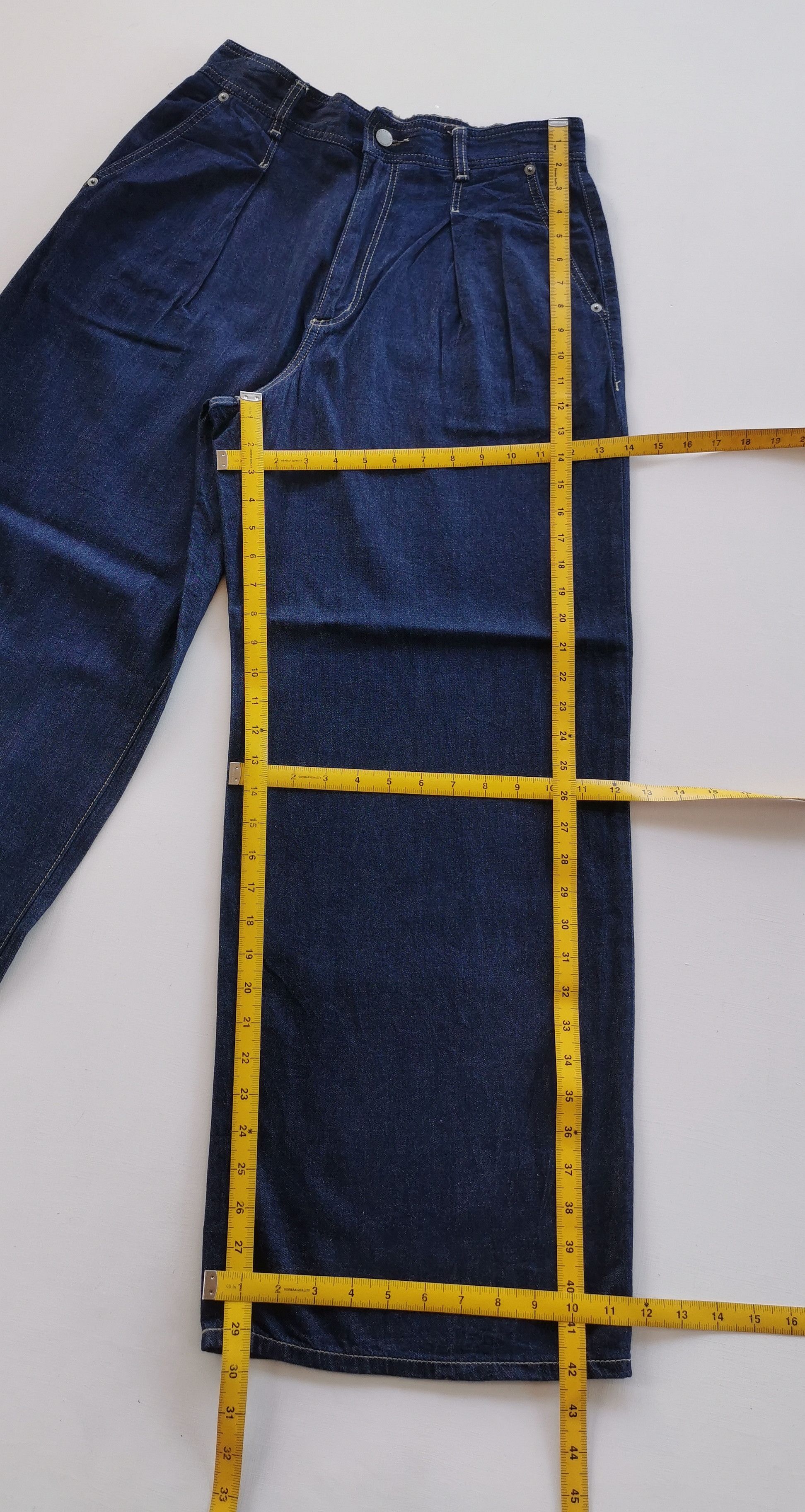 GU GU Wide Legs Baggy Pants Size US 32 / EU 48 - 9 Thumbnail