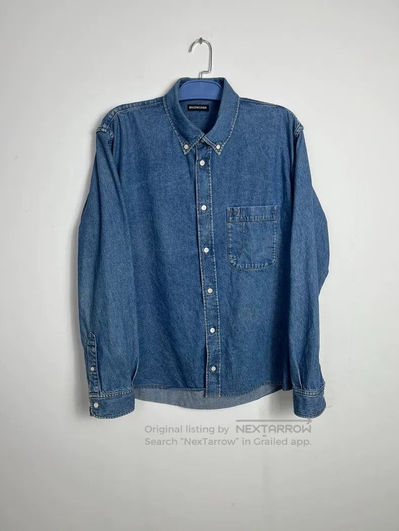 Balenciaga Denim Shirt