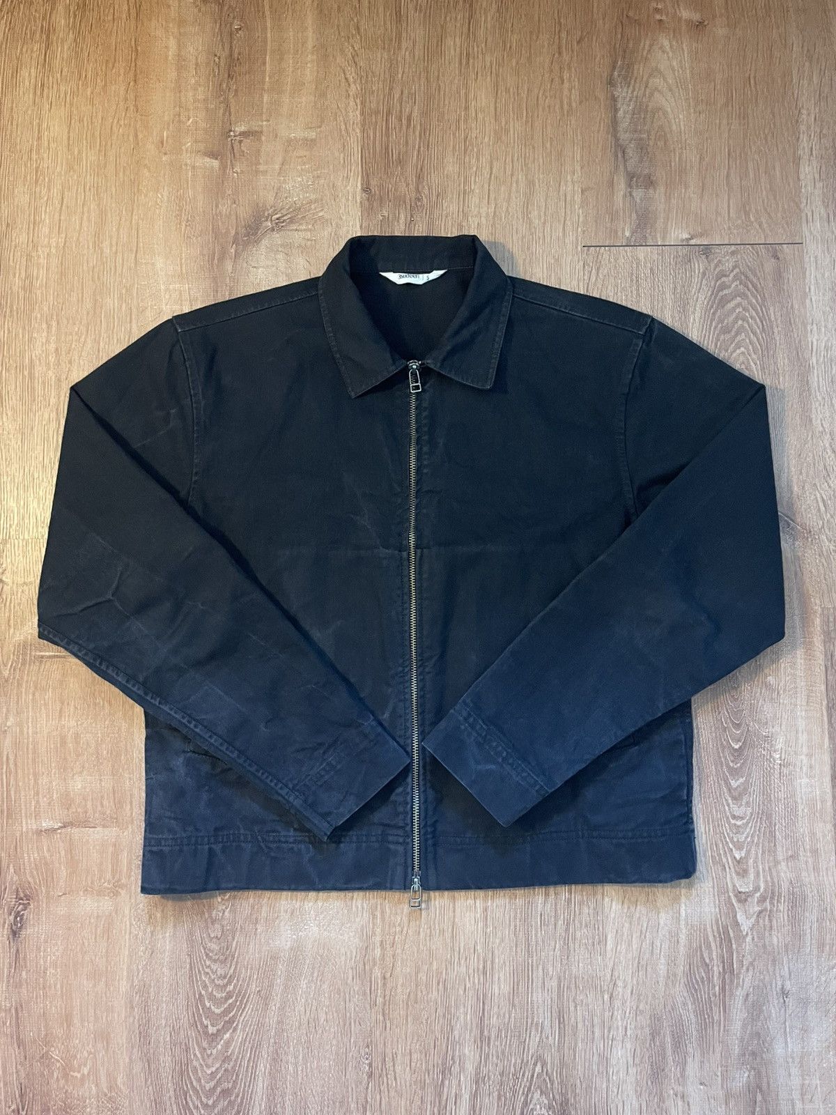 3sixteen Club Jacket — Black Twill Size US S / EU 44-46 / 1 - 1 Thumbnail
