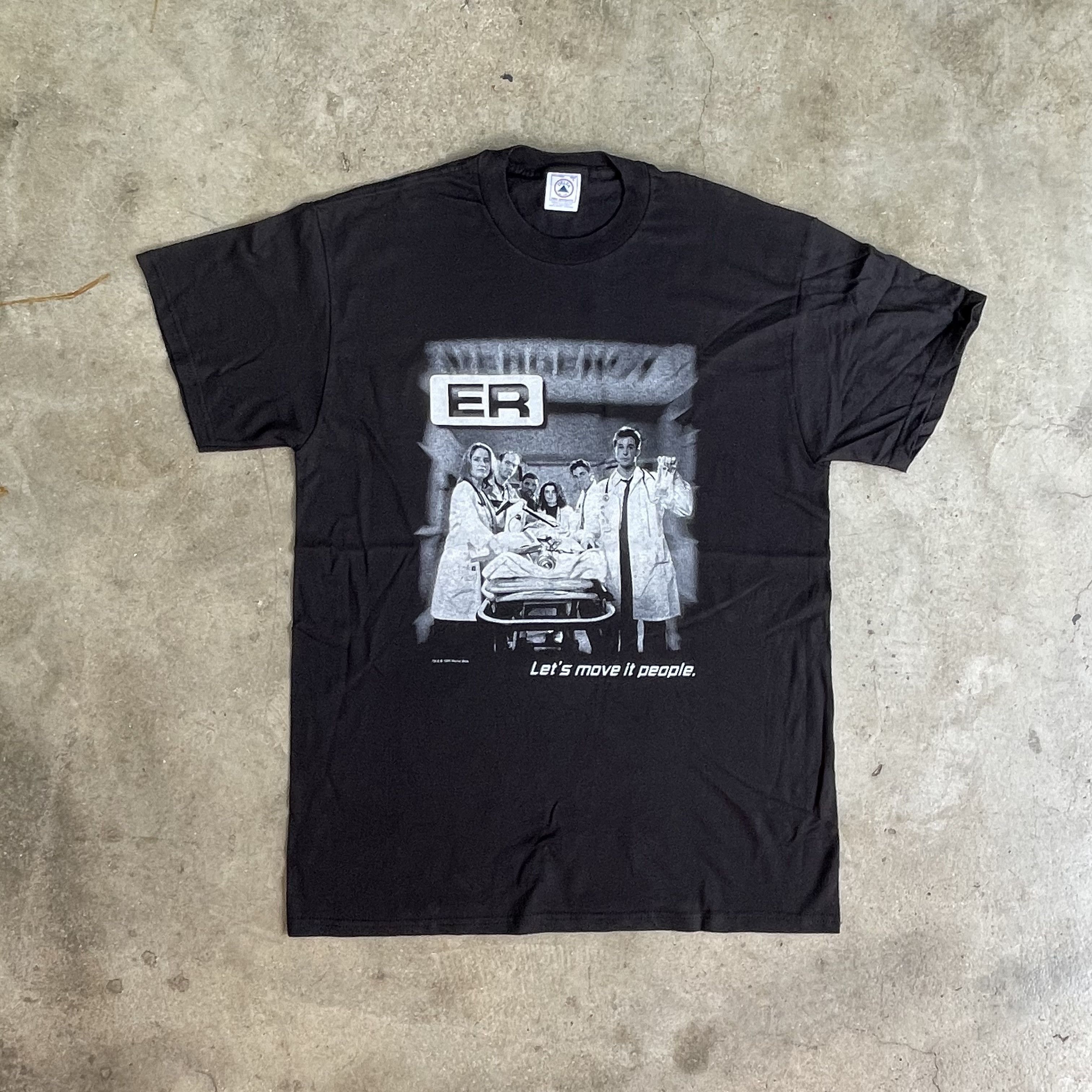 Other Vintage 90s ER "Let Move It People" 1996 T-shirt Size Large Size US L / EU 52-54 / 3 - 1 Thumbnail