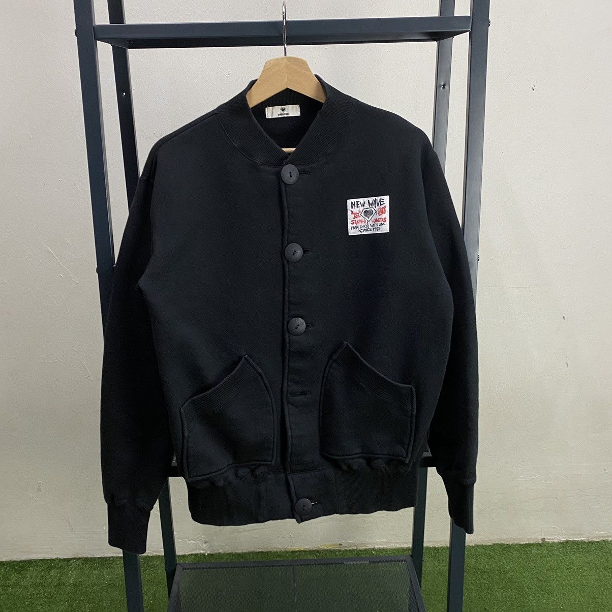 Beauty Beast × Hysteric Glamour × Japanese Brand Super Lovers Tokyo London “New Wave Punk” Varsity Jacket Size US S / EU 44-46 / 1 - 2 Thumbnail