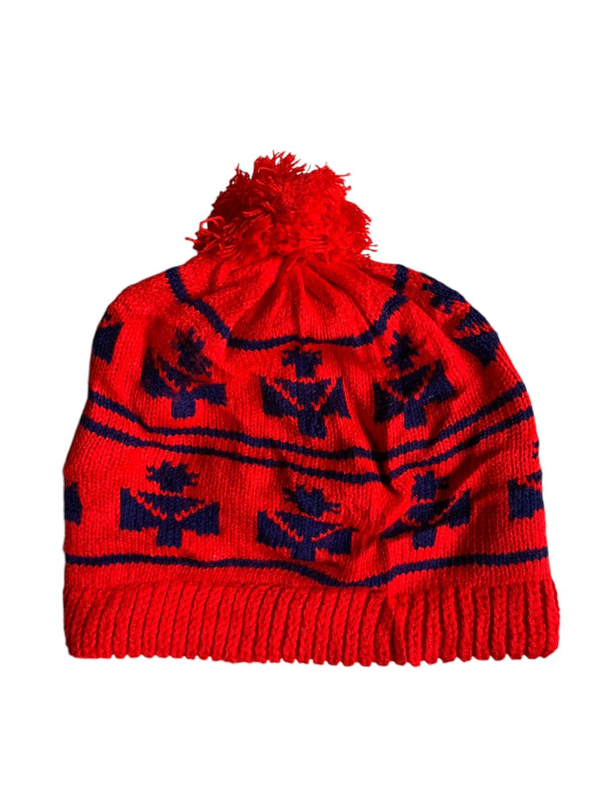 Japanese Brand × Kapital × Vintage Knitted Winter Sessions Rare Design Beanie Hats Size ONE SIZE - 7 Thumbnail
