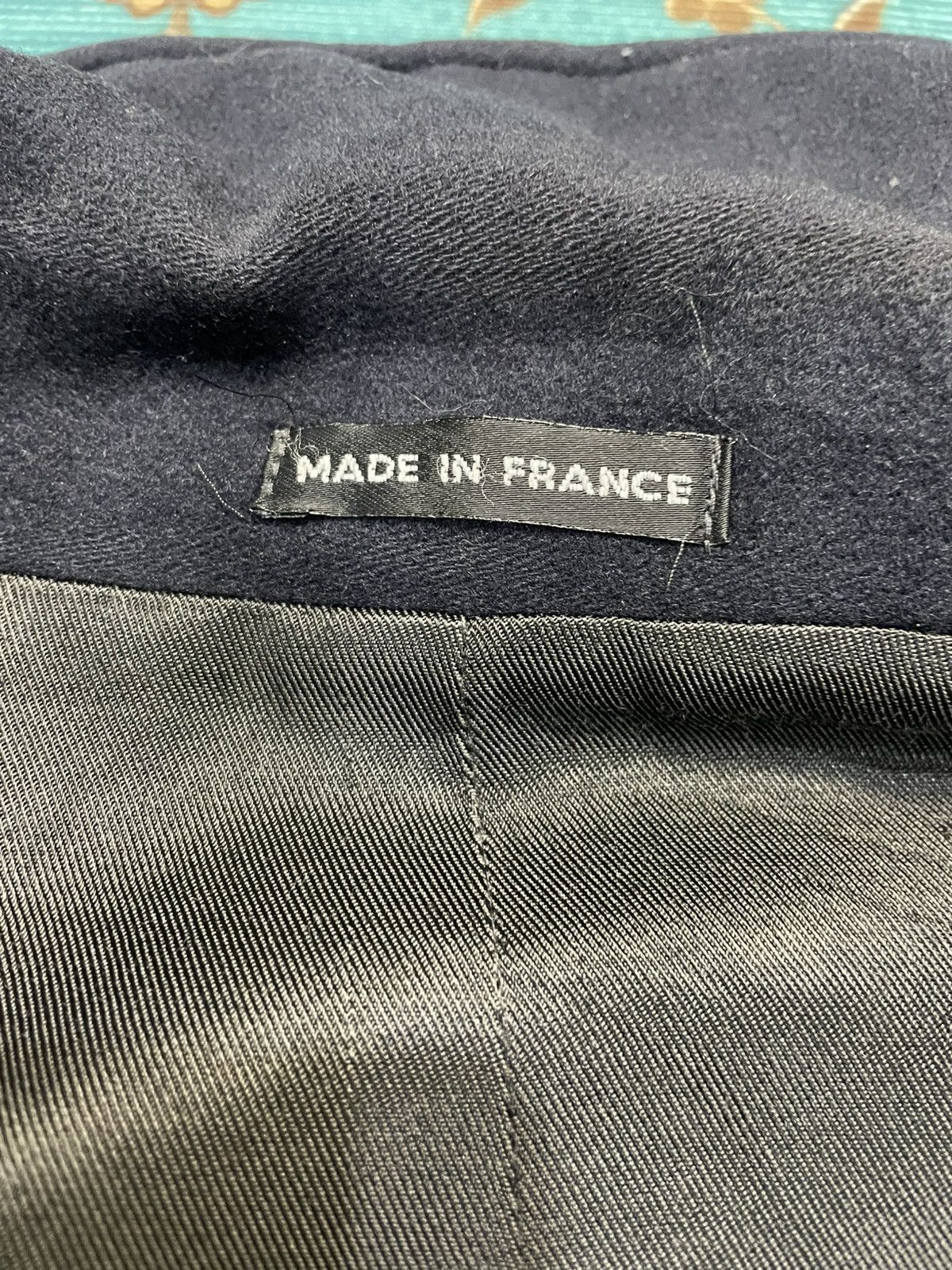 agnes b. Agnes B. Homme Double Breasted Wool/Cashmere Long Coat Size US L / EU 52-54 / 3 - 6 Thumbnail