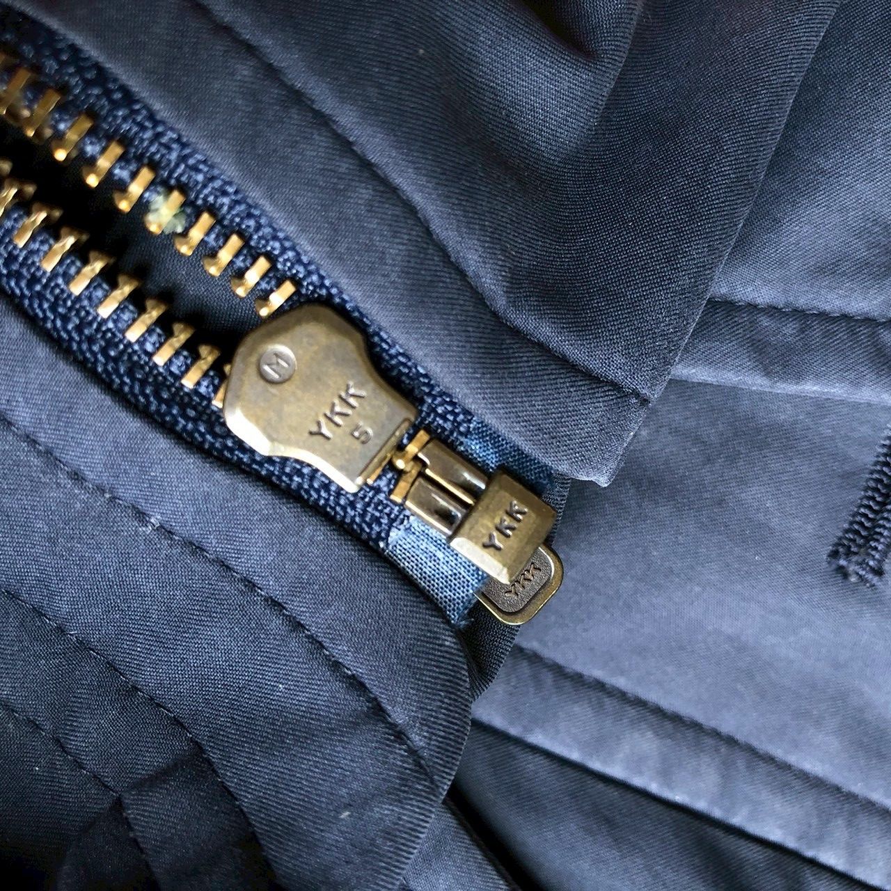 Burberry Vintage 90s Burberrys Navy Trench Coat Jacket Size US L / EU 52-54 / 3 - 8 Thumbnail