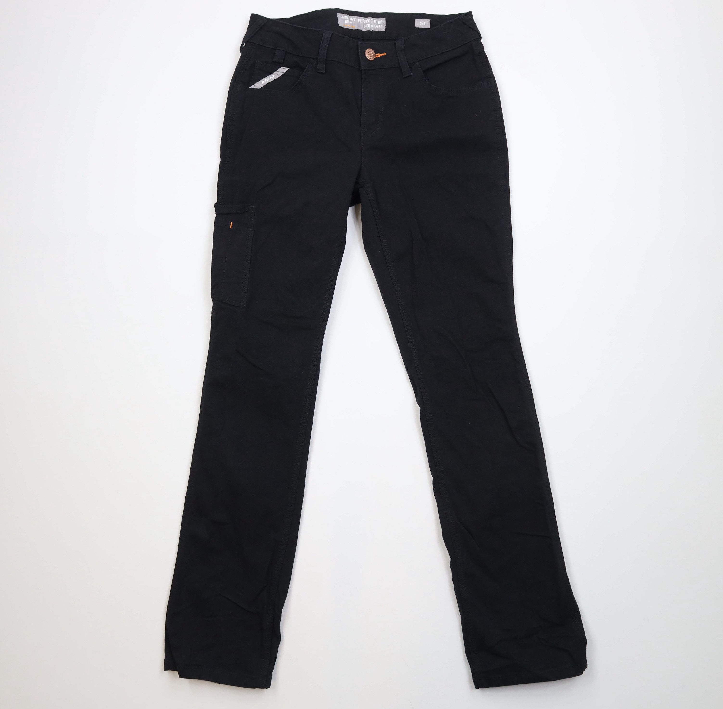 Ariat Ariat Rebar Faded Tough Canvas Workwear Straight Leg Pants Size 26" / US 2 / IT 38 - 1 Thumbnail