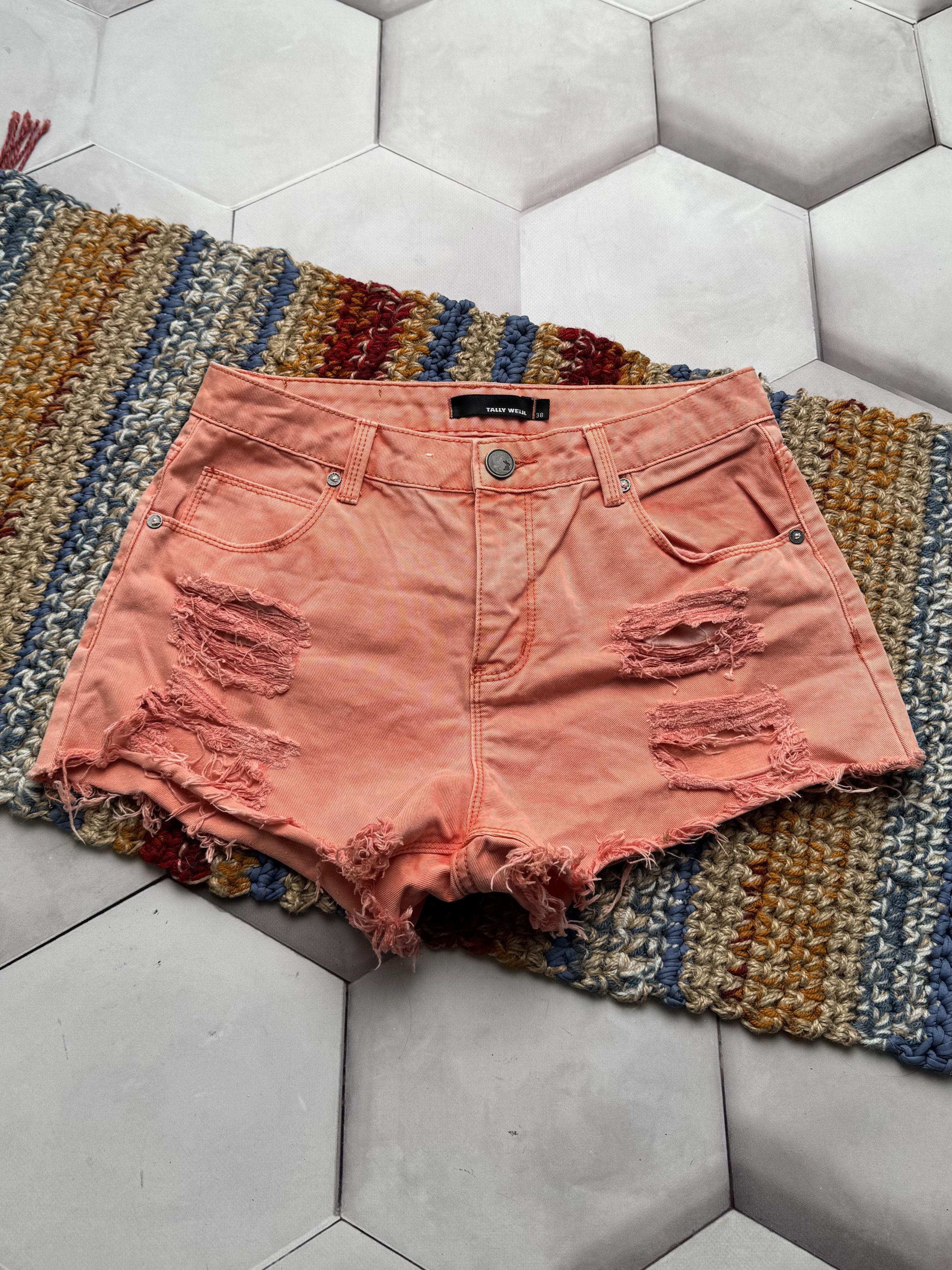 Vintage Vintage Mini Shorts (E4) Size 27" / US 4 / IT 40 - 1 Thumbnail