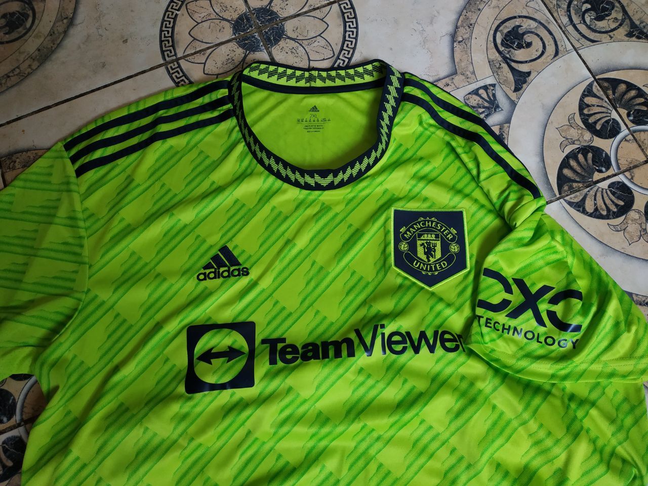 Adidas Adidas Manchester United 22/23 Third Authentic Jersey 2XL Size US XXL / EU 58 / 5 - 3 Thumbnail