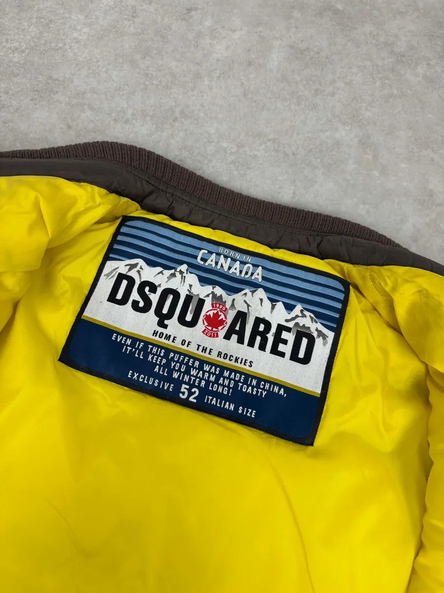 Dsquared2 AW2010 Dsquared2 Brown Biker Puffer Jacket Size US M / EU 48-50 / 2 - 14 Thumbnail