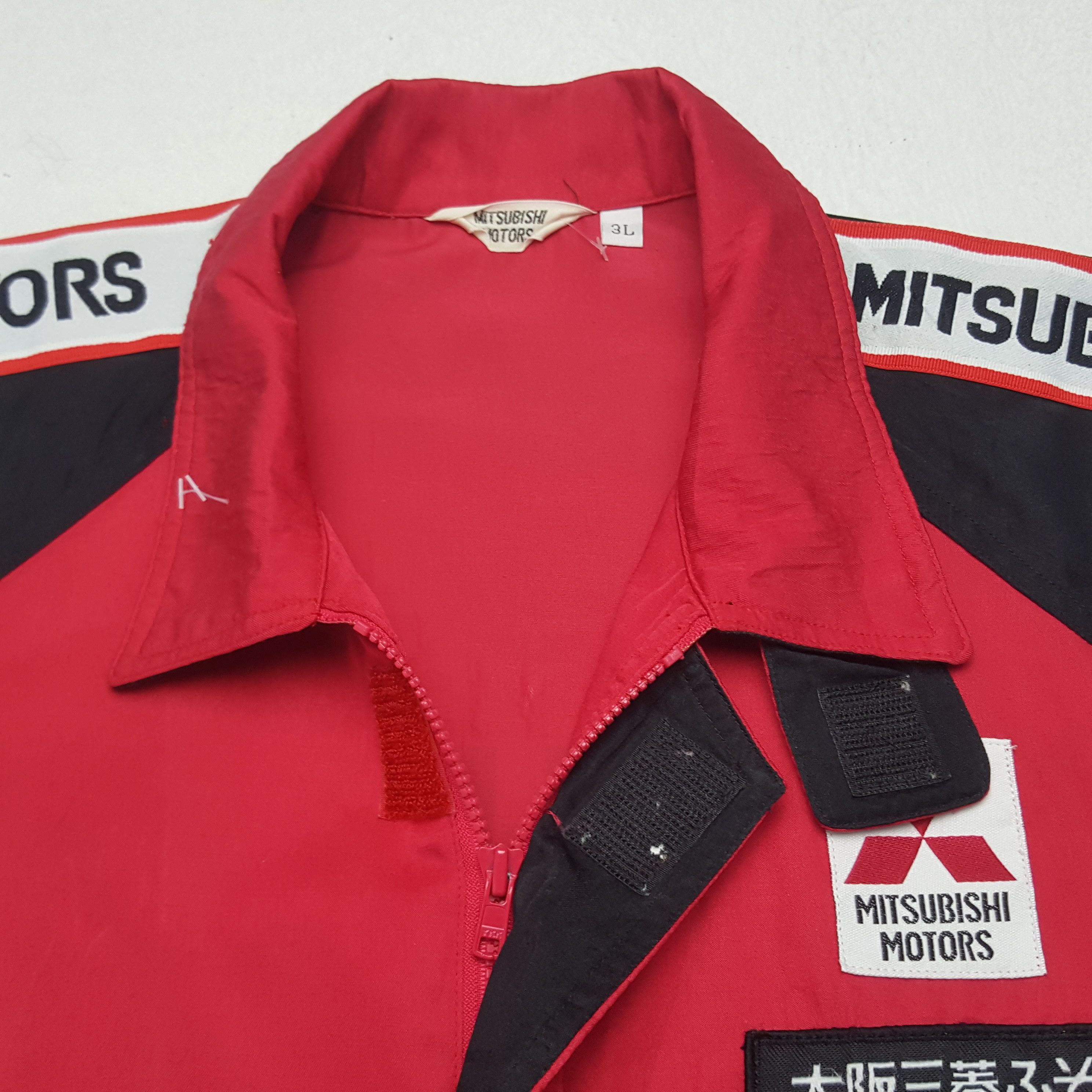 Japanese Brand × Vintage Vintage Mitsubishi Motors Japanese Racing Windbreaker Jacket Size US L / EU 52-54 / 3 - 5 Thumbnail