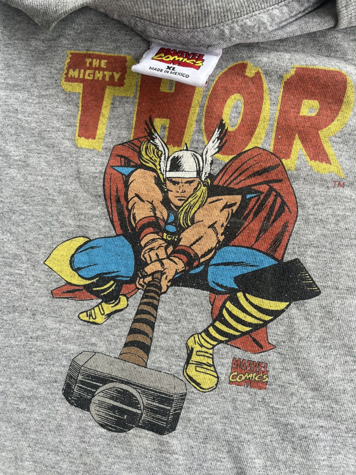 Marvel Comics 2006 Rare Thor Animation Size US XL / EU 56 / 4 - 5 Thumbnail
