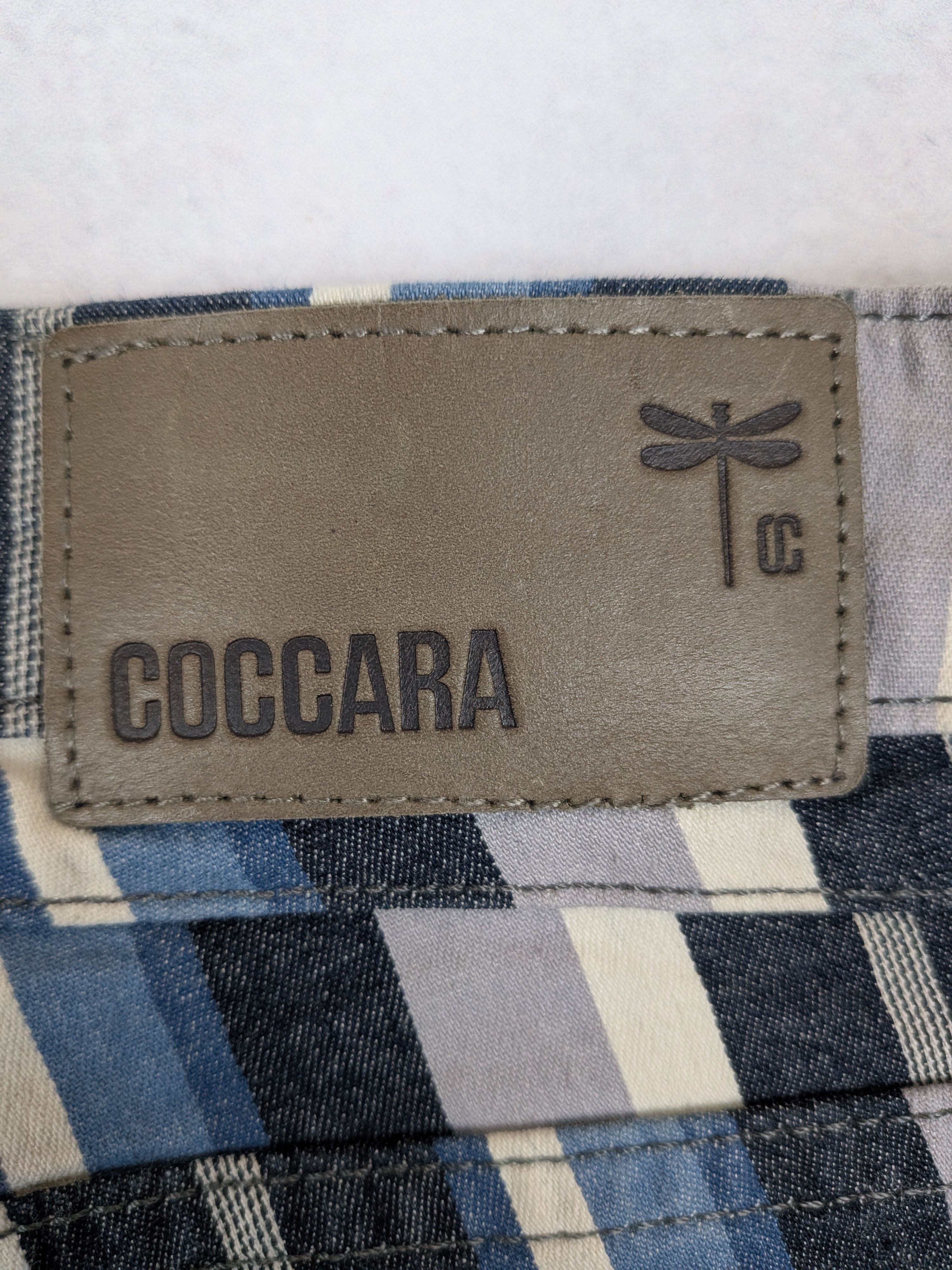 Other COCCARA Women Low Rise Skinny Stripes Jeans Handmade Size 27 Size 27" / US 4 / IT 40 - 7 Thumbnail