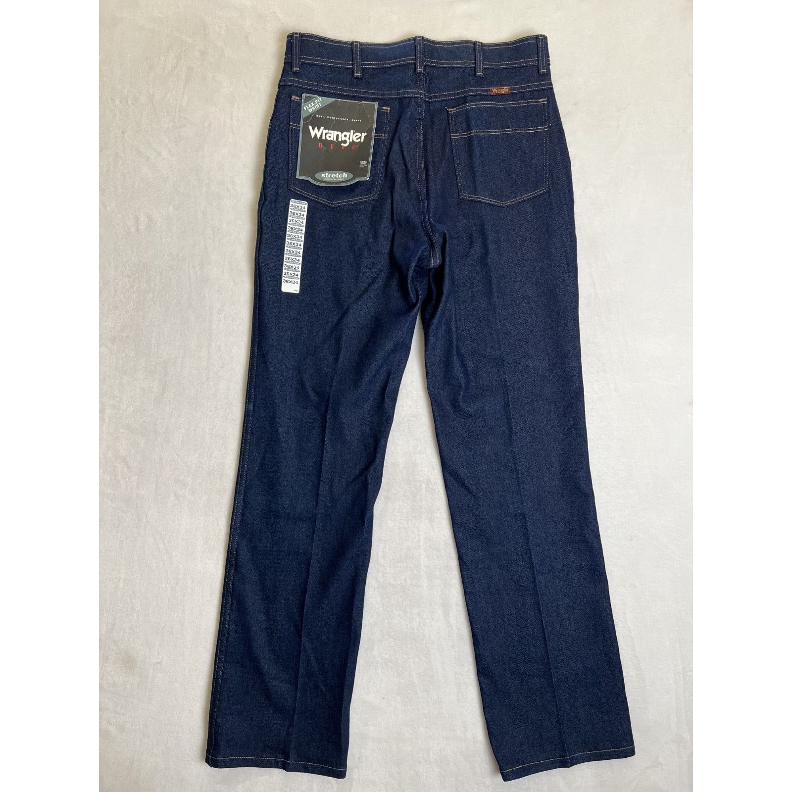 Wrangler Vintage Wrangler Hero Flex-Fit Waist Men's Denim Pants Size Size US 36 / EU 52 - 5 Thumbnail