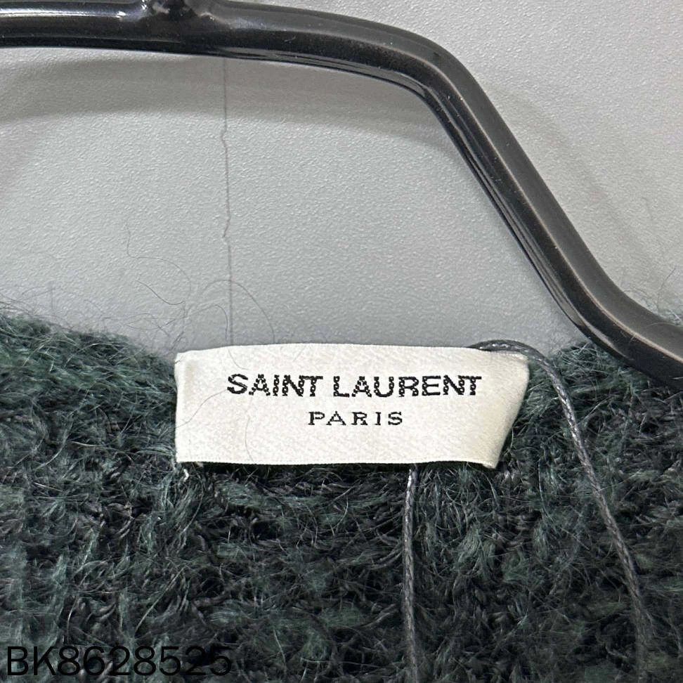 Saint Laurent Paris Mohair Gradient Hooded Cardigan, Saint Laurent Paris Size M / US 6-8 / IT 42-44 - 4 Thumbnail