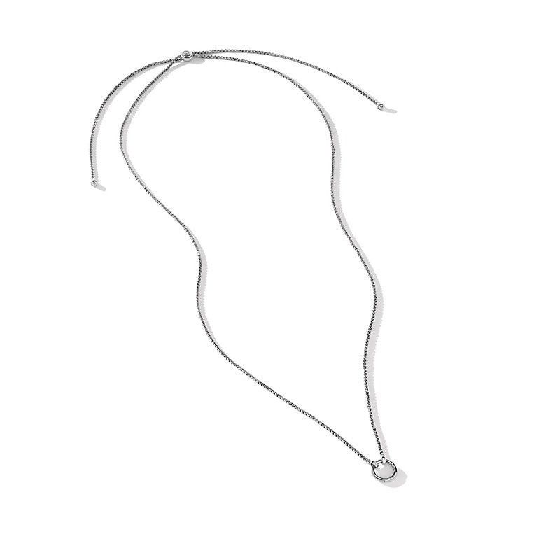 David Yurman o1w1db10526 N17135 Size:9/Necklace in Sterling Silver Size ONE SIZE - 2 Thumbnail
