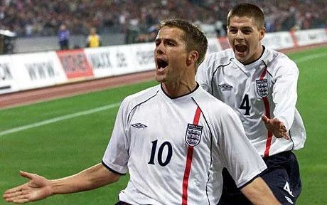 Umbro England 02/03 home shirt #10 Owen Size US XL / EU 56 / 4 - 8 Thumbnail