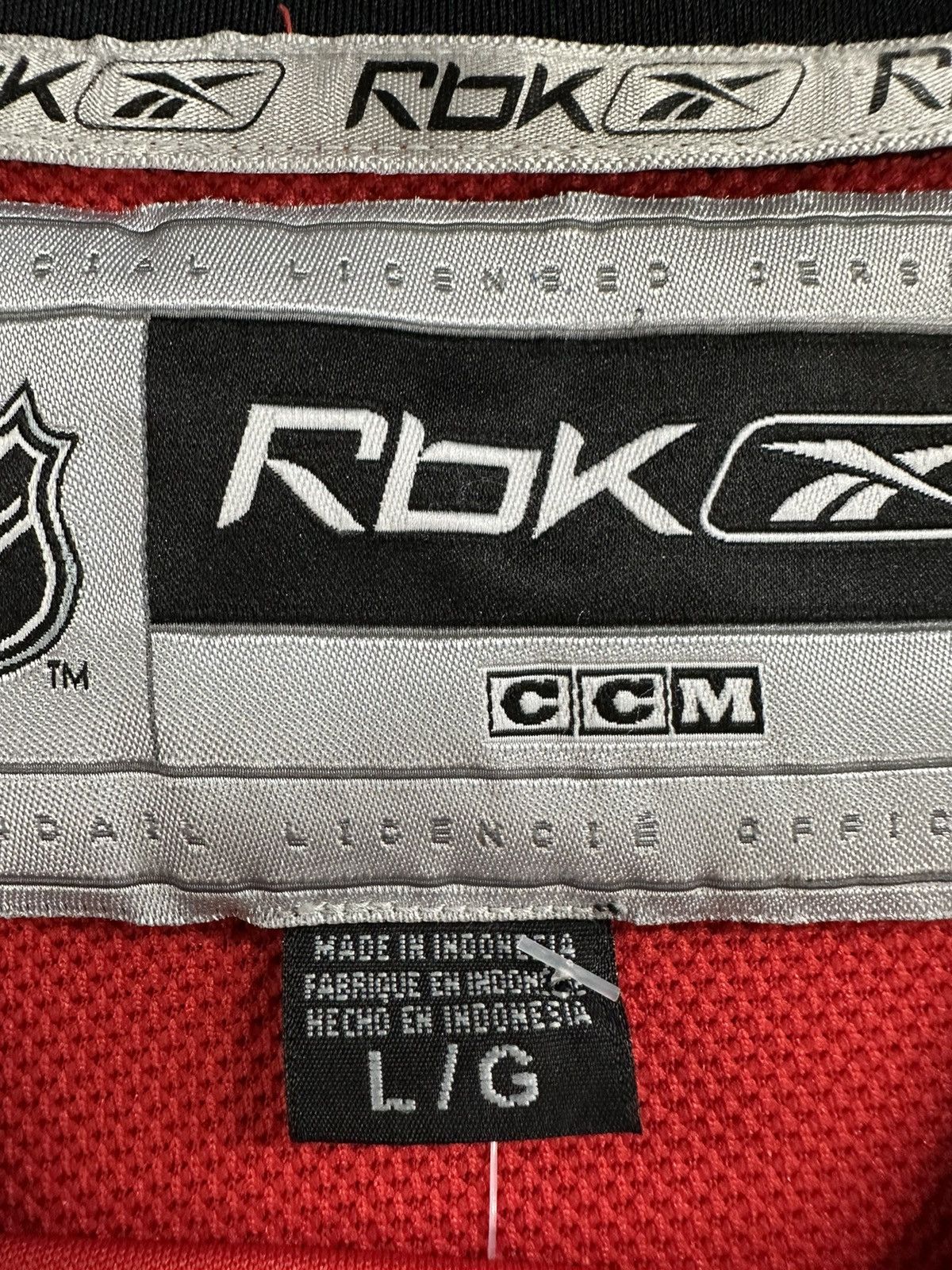 Reebok × Vintage Crazy Y2K Ottawa Senators Reebok Hockey Jersey #21 Size US L / EU 52-54 / 3 - 17 Thumbnail