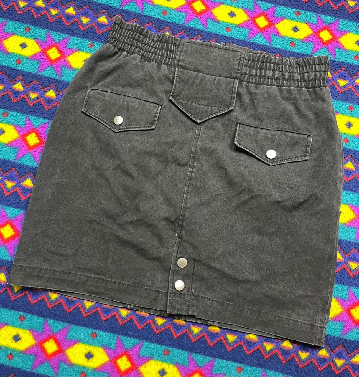 Designer × Hysteric Glamour × Japanese Brand Hysteric Glamour Denim Mini Skirt Size 30" / US 8 / IT 44 - 10 Thumbnail