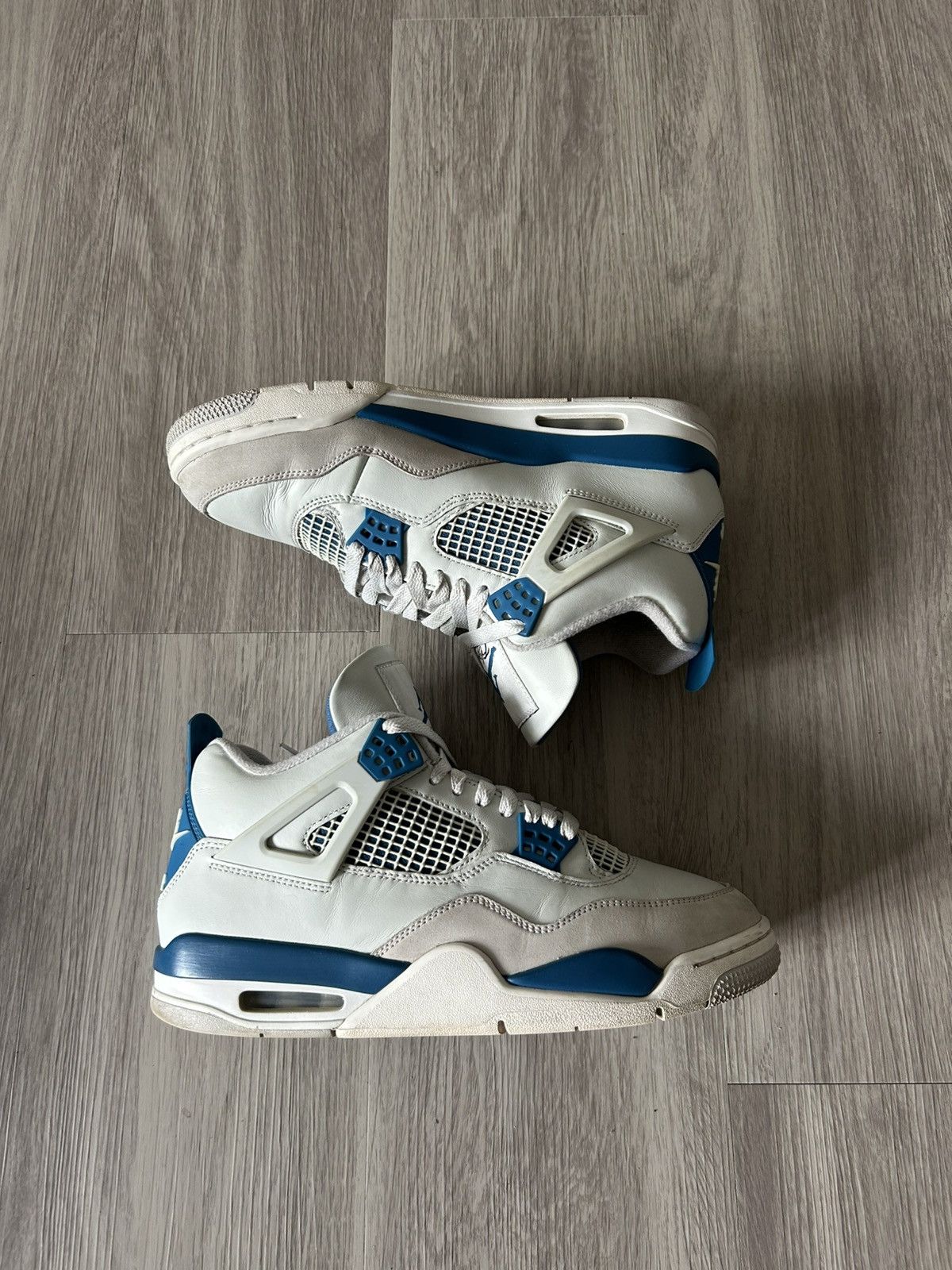 Jordan Brand Air Jordan Retro 4 Military Blue 2024 Size 9 Size US 9 / EU 42 - 1 Thumbnail