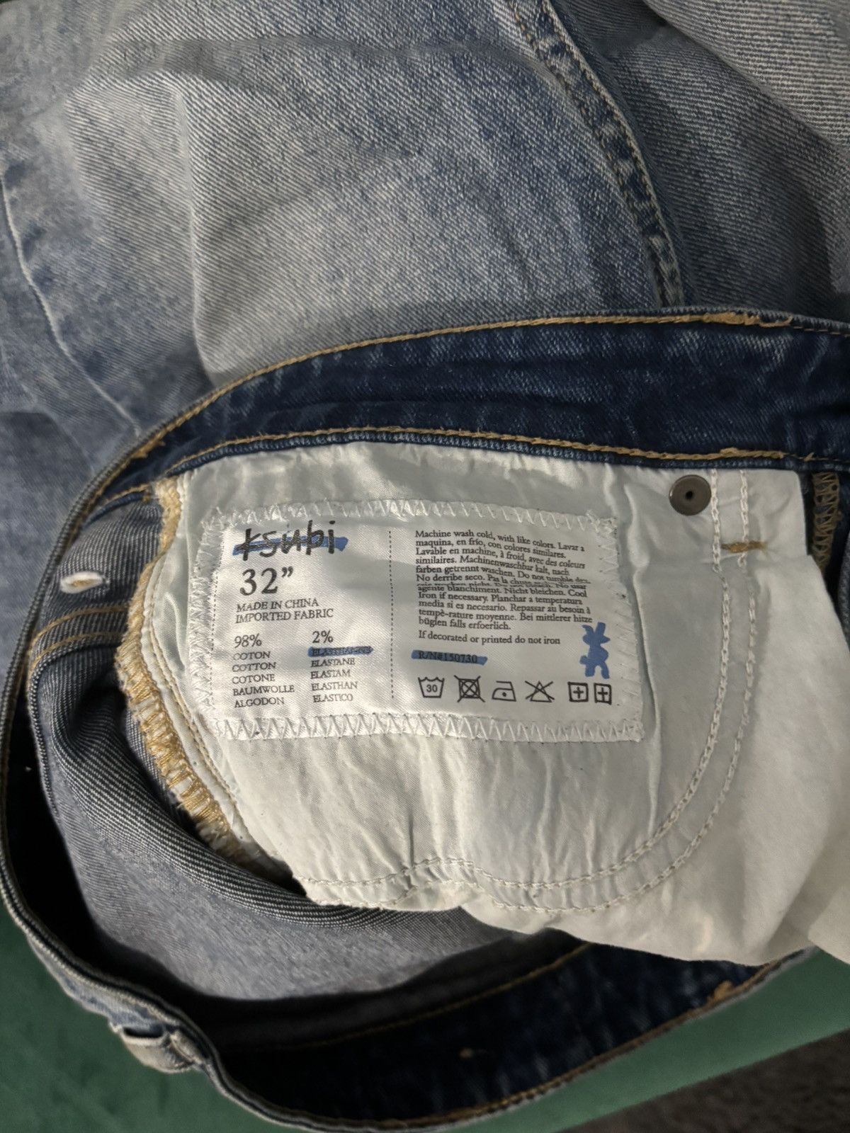 Ksubi Ksubi Van Winkle Jeans Size US 32 / EU 48 - 3 Thumbnail