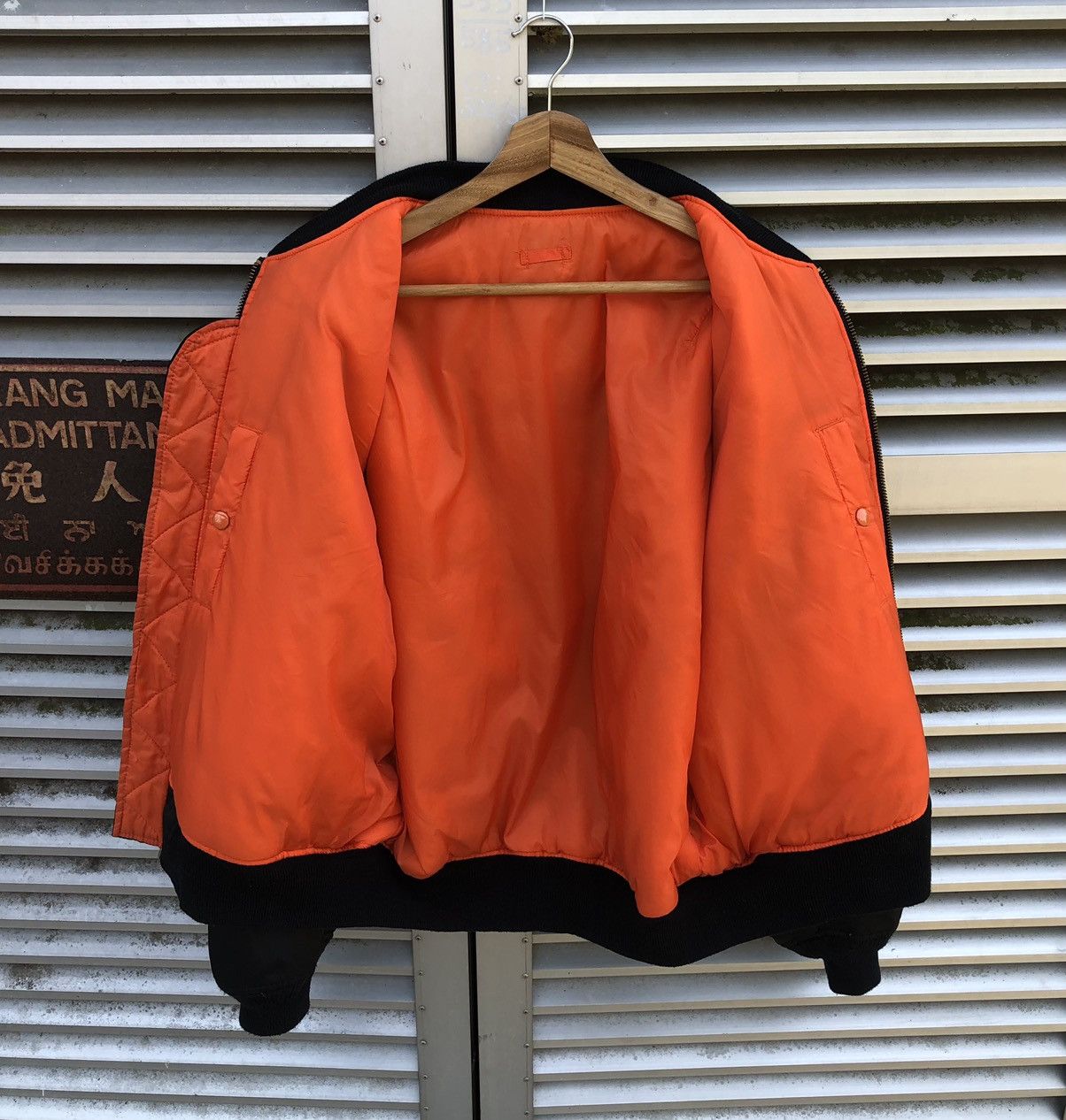 Vintage Vintage Air Force Intermedjate Ma-1 Bomber Jacket Size US L / EU 52-54 / 3 - 5 Thumbnail