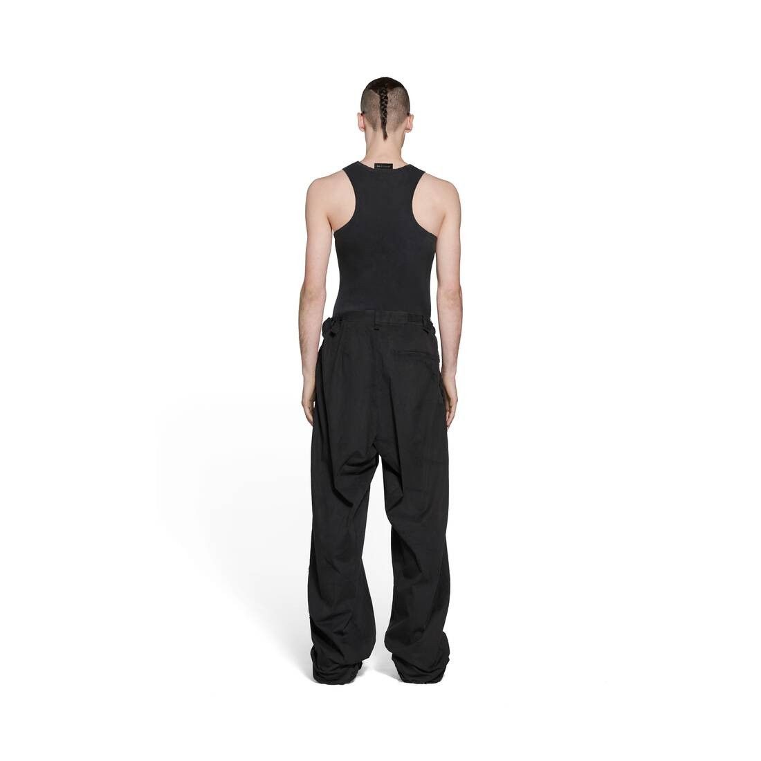 Balenciaga o1tr1nto1025 Goth Tailored Pants in Black Size US 28 / EU 44 - 4 Thumbnail