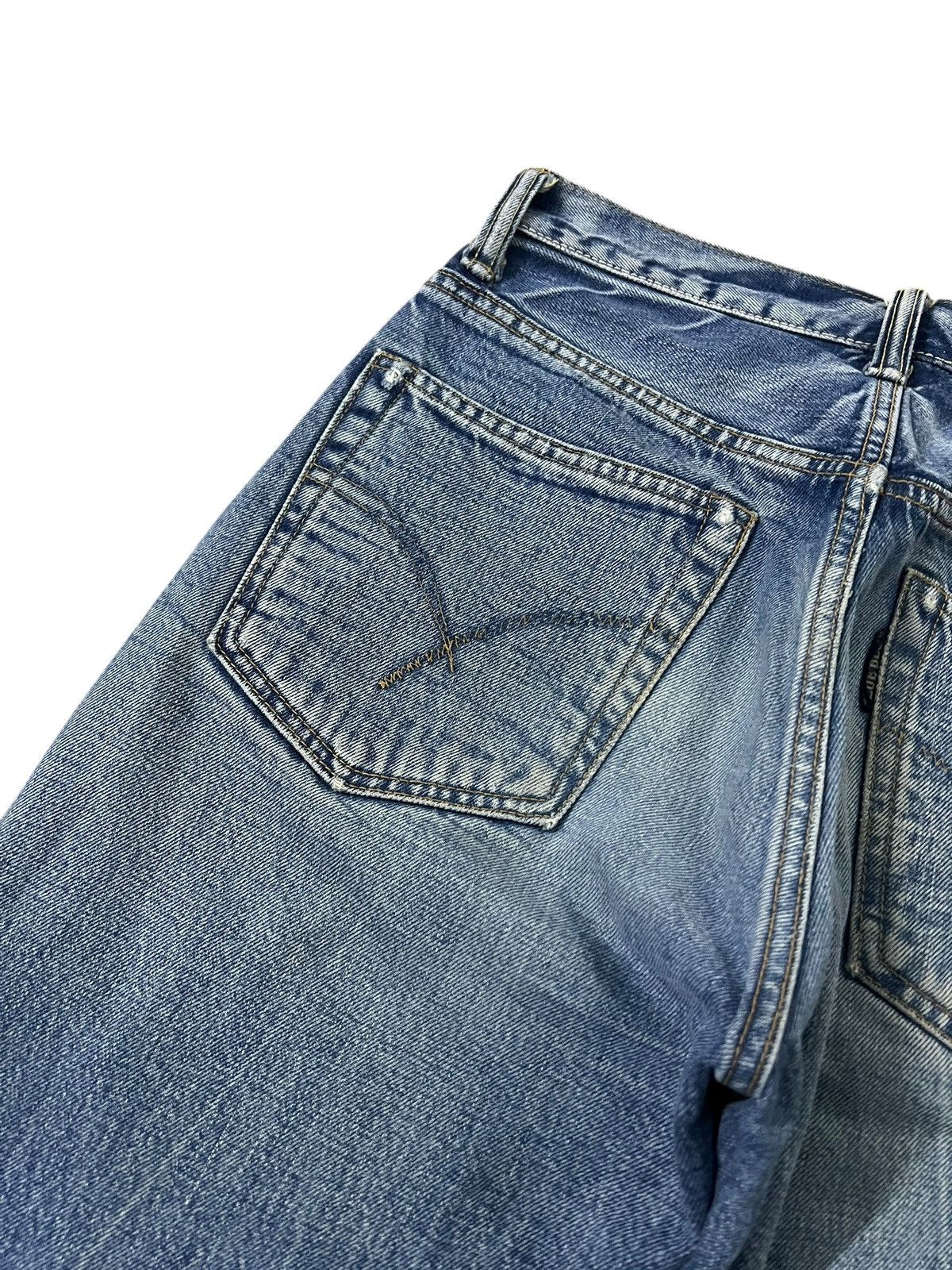 Blue Blue Japan Vintage Blue Blue Japan Patchwork Selvedge Jean Size US 29 - 19 Thumbnail