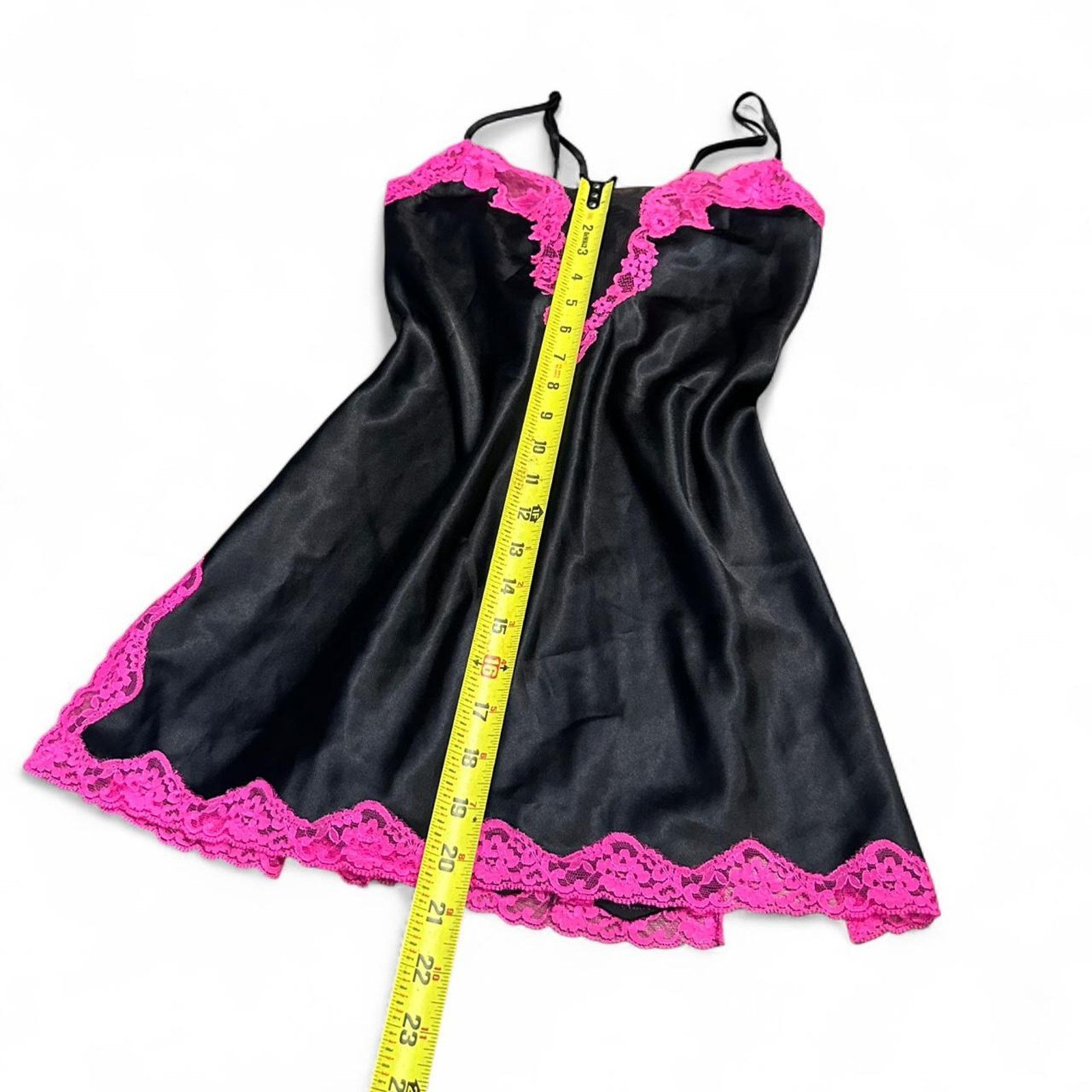 Victoria's Secret Black satin Victoria’s Secret lingerie slip Size XS / US 0-2 / IT 36-38 - 2 Thumbnail