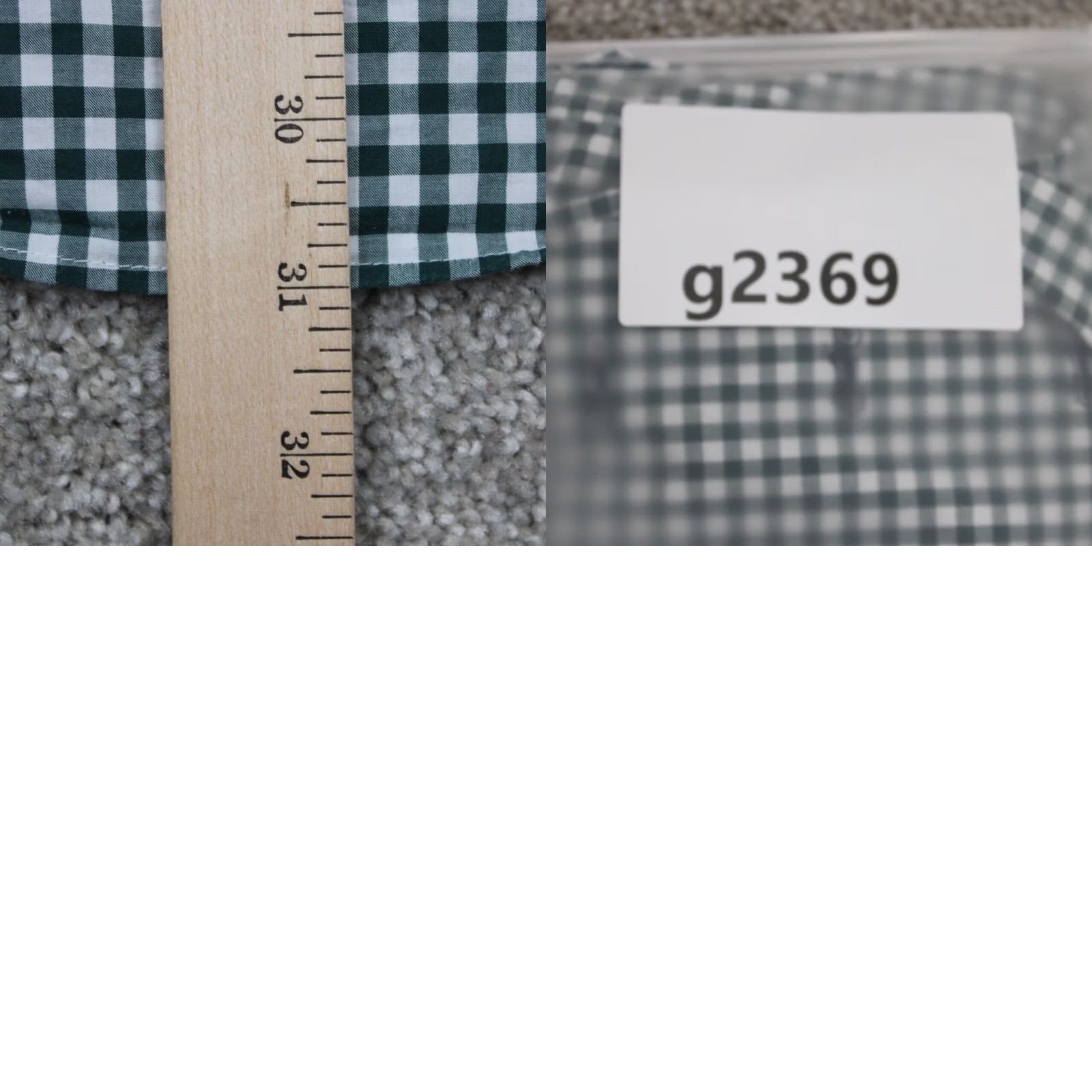Cremieux Cremieux Classics Shirt Mens Large Green Ginham Motorcycle Print L/S Cotton Size US L / EU 52-54 / 3 - 9 Thumbnail